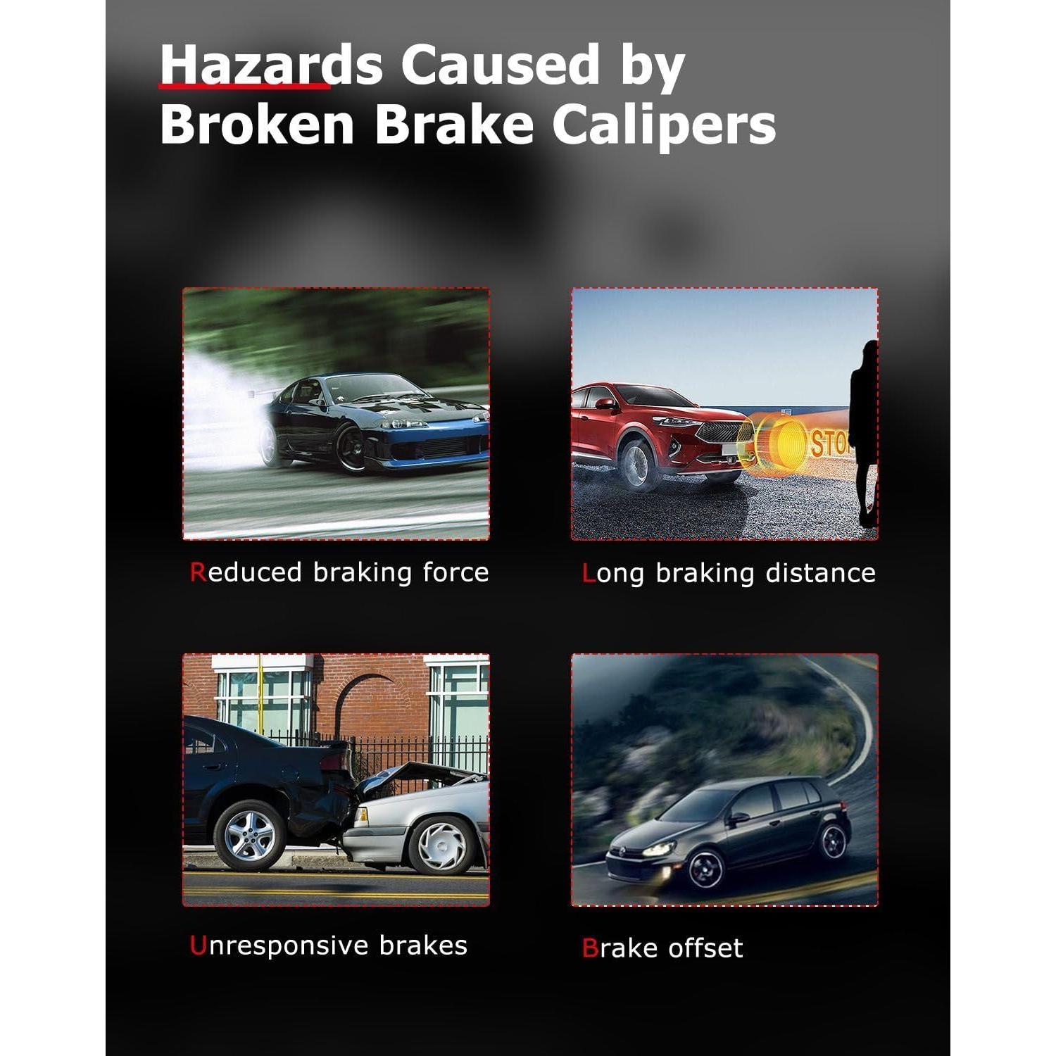 Caliper de Freno Frontal Derecho cciyu 19B3435 para Toyota y Pontiac