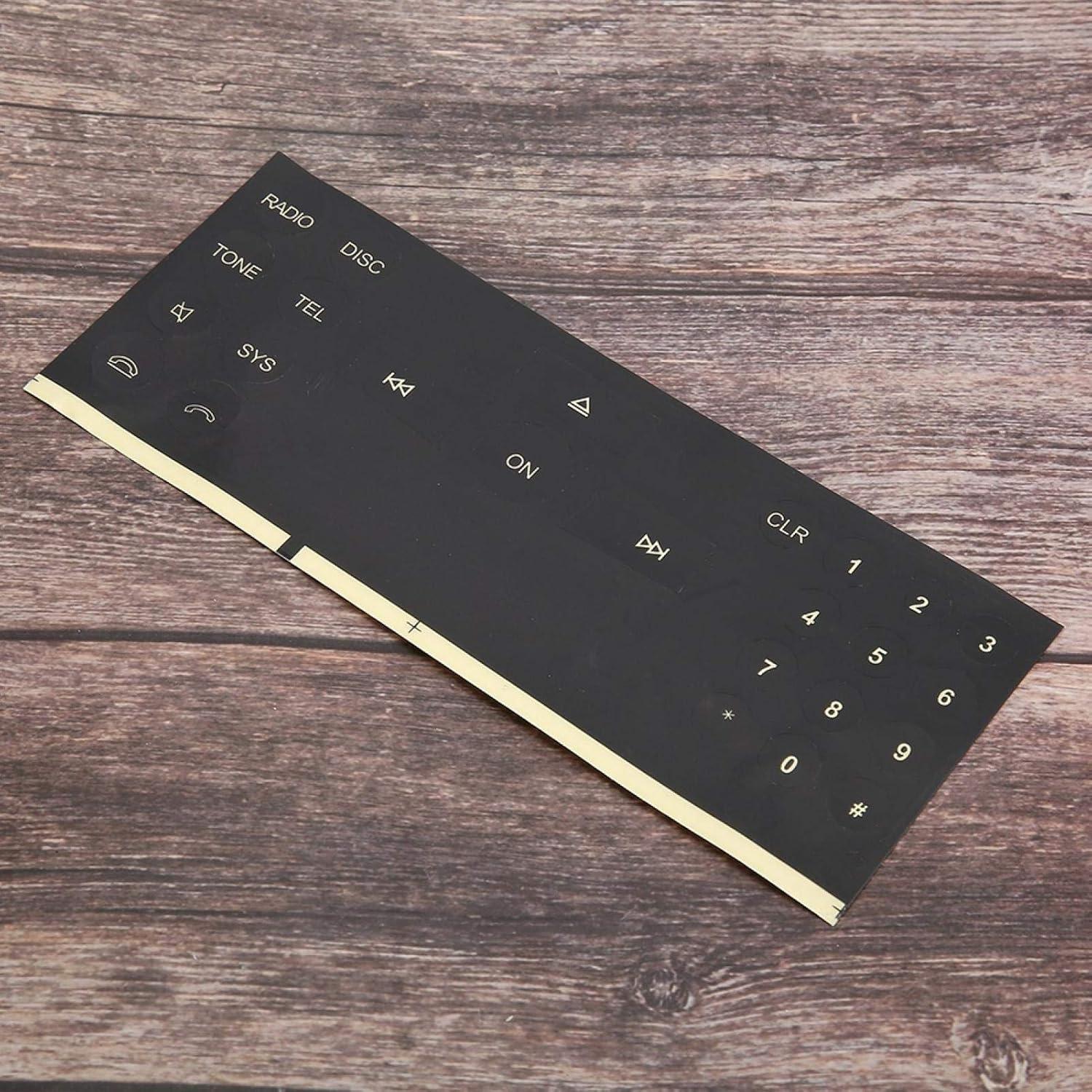 Calcomanía de botón de radio para Benz Ymiko 2008-2014