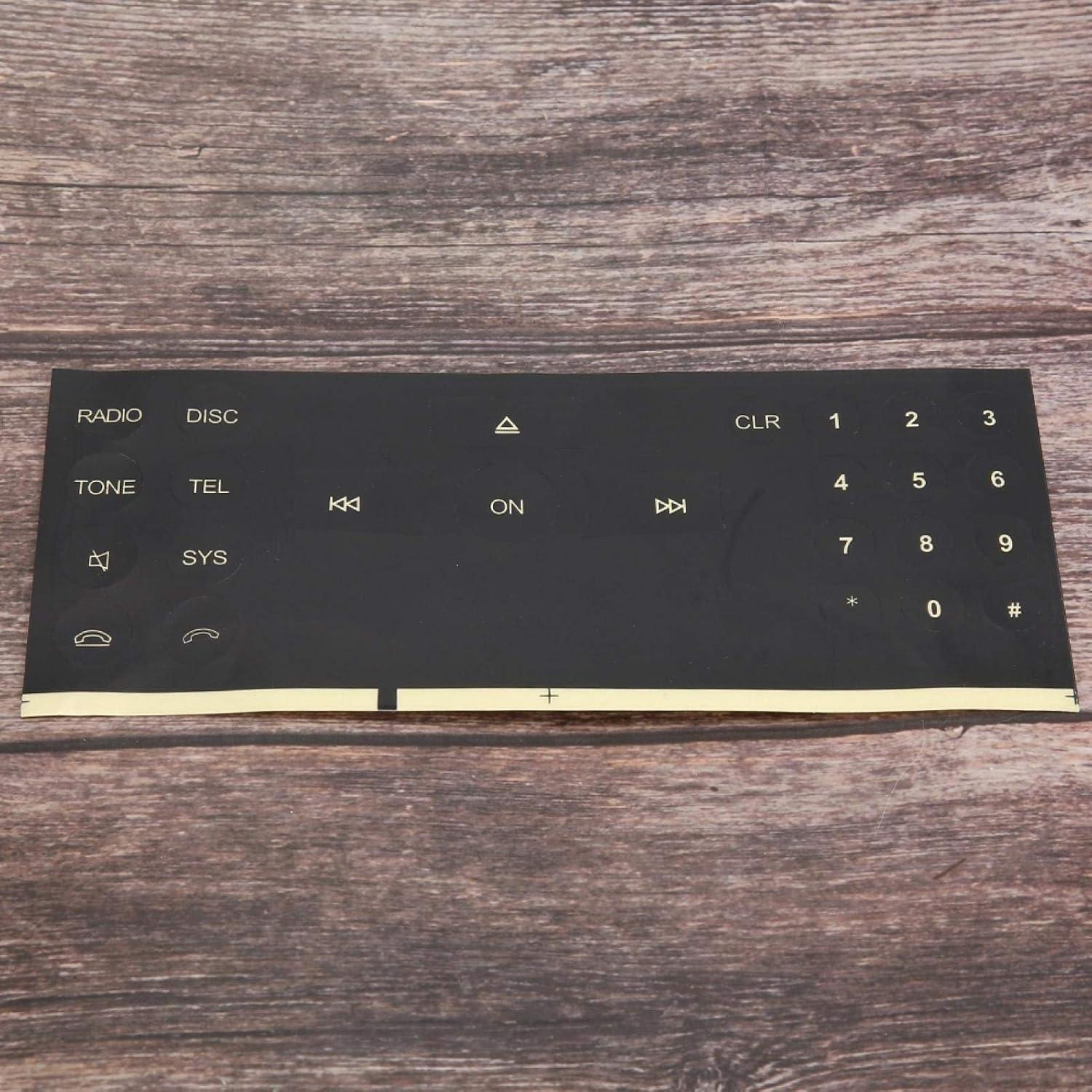 Calcomanía de botón de radio para Benz Ymiko 2008-2014