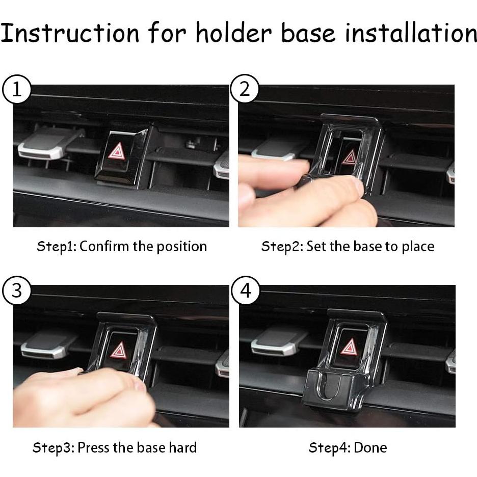 Soporte para teléfono de coche LUNQIN para Toyota Corolla 2020-2025