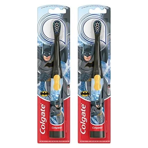 Cepillo de Dientes Eléctrico Colgate Batman 2 Piezas Niños 3+