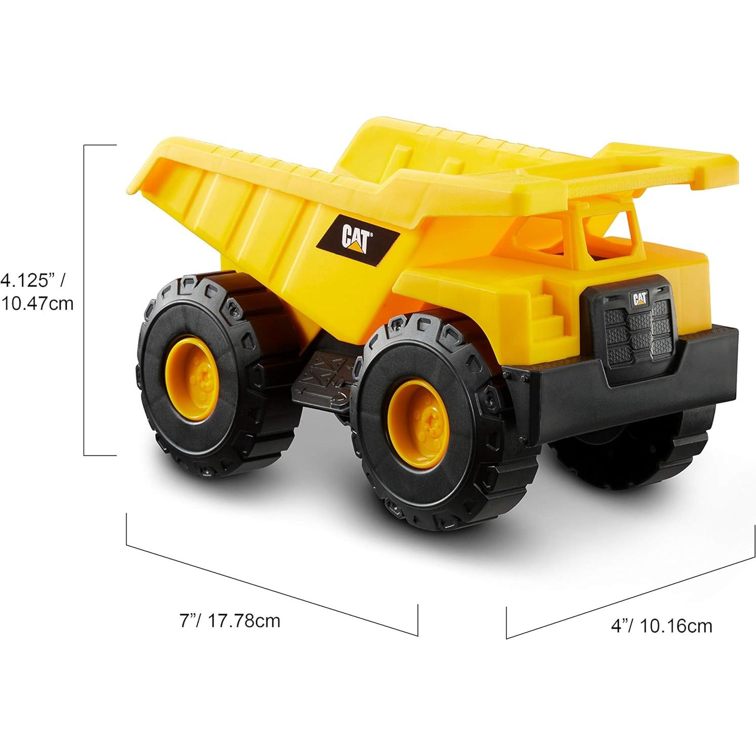 Juguetes de Construcción CAT - Paquete de 3 Vehículos 17.8cm