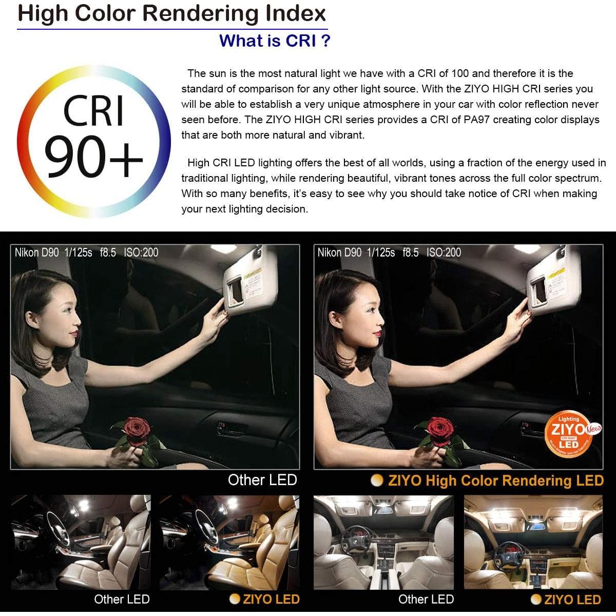 Kit 20 Bombillas LED ZIYO para GMC Yukon 2000-2006