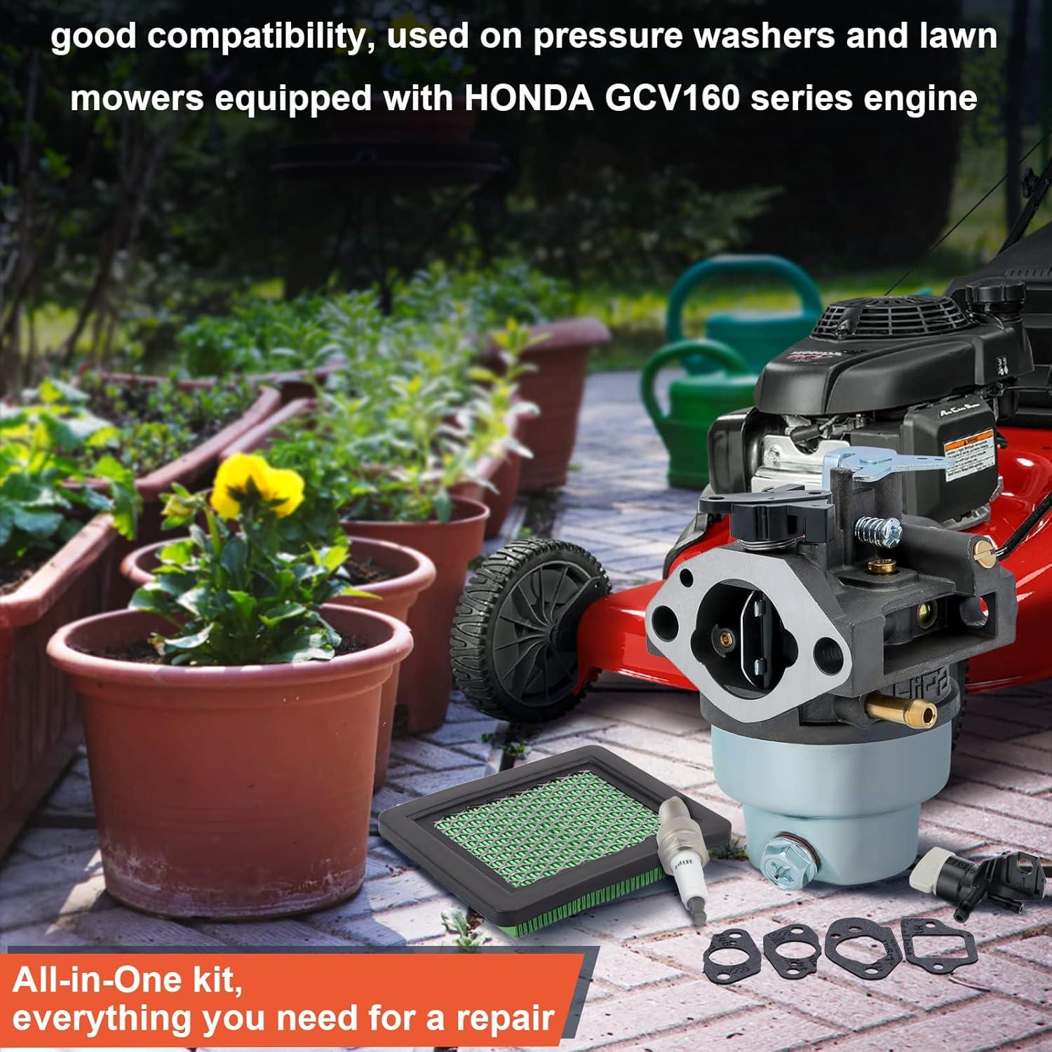 Carburador Hipa GCV160 para cortacésped y lavadora