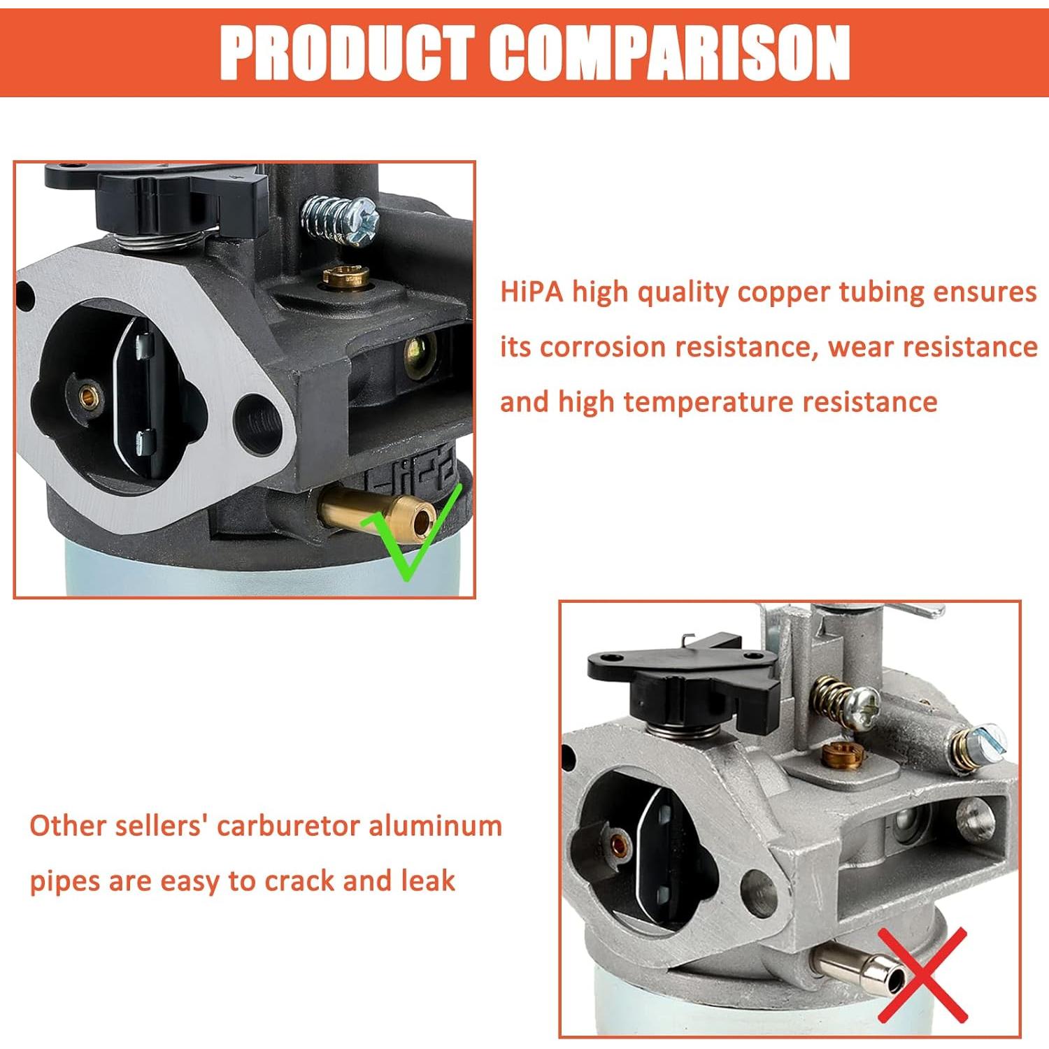 Carburador Hipa GCV160 para cortacésped y lavadora