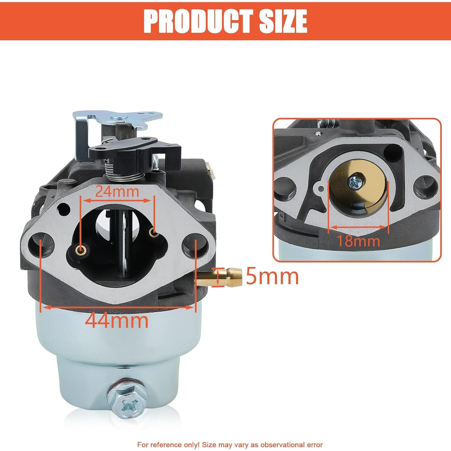 Carburador Hipa GCV160 para cortacésped y lavadora