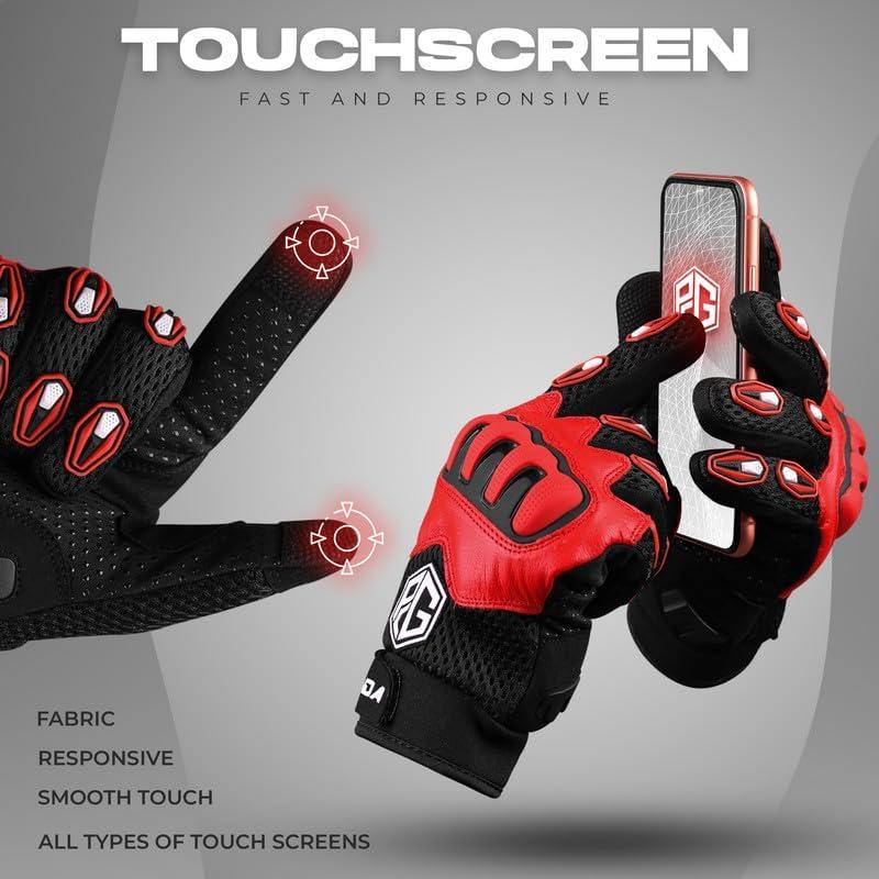 Guantes de Motocicleta Panda Cycle Gear Elan Medianos Azules