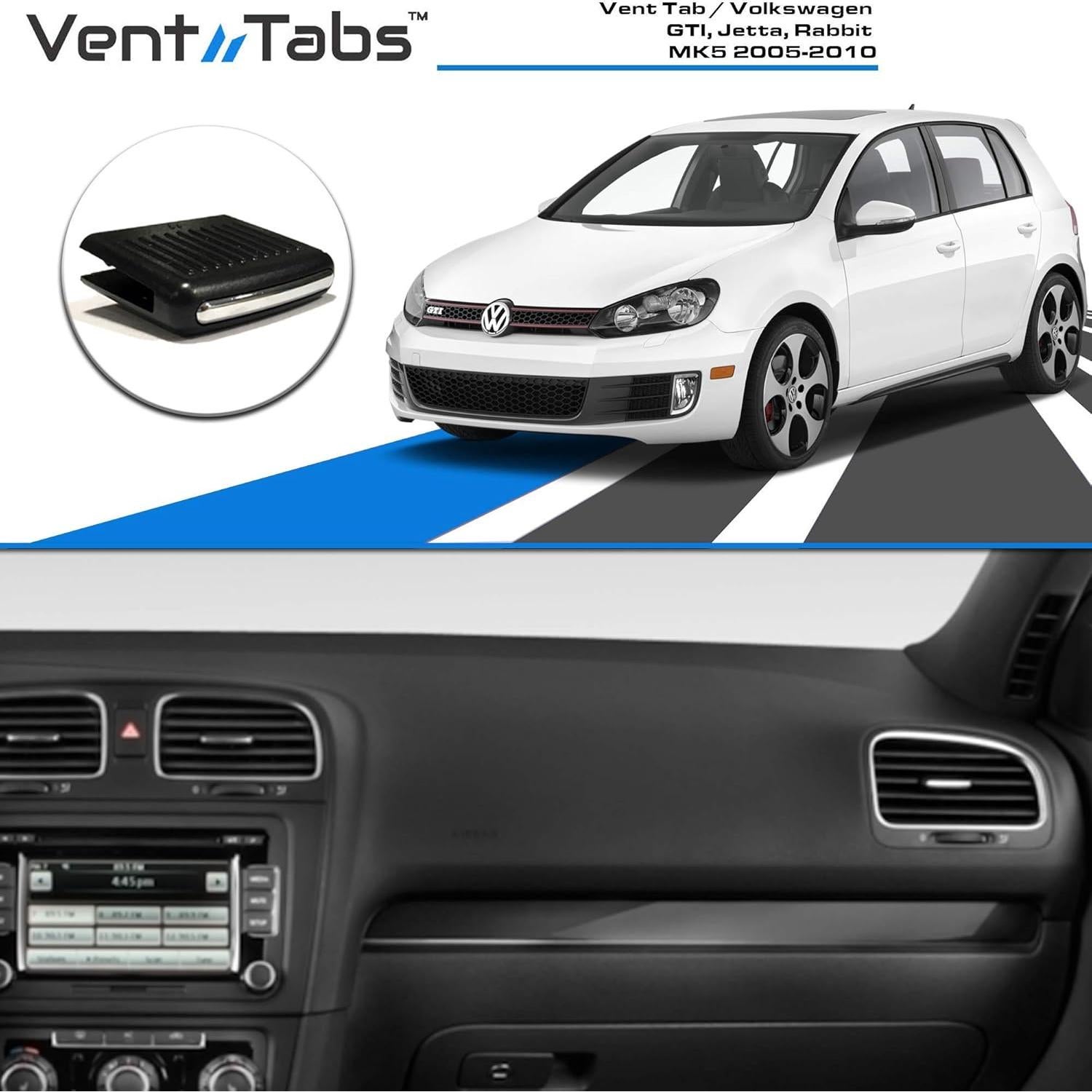 Pestaña Ventana Aire Acondicionado Volkswagen GTI 2005-2010