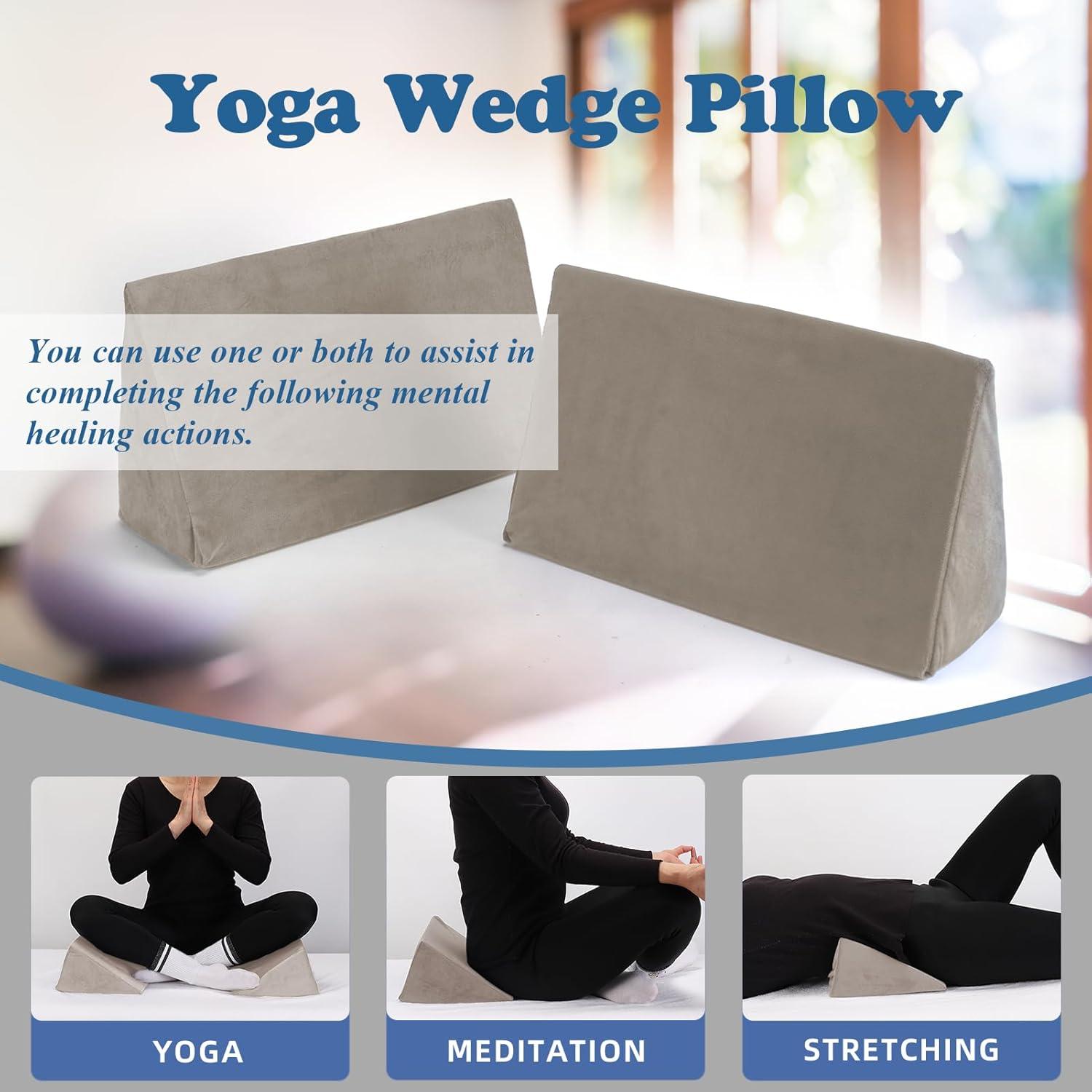 Almohada en Cuña Zantle de Espuma para Alivio de Dolor