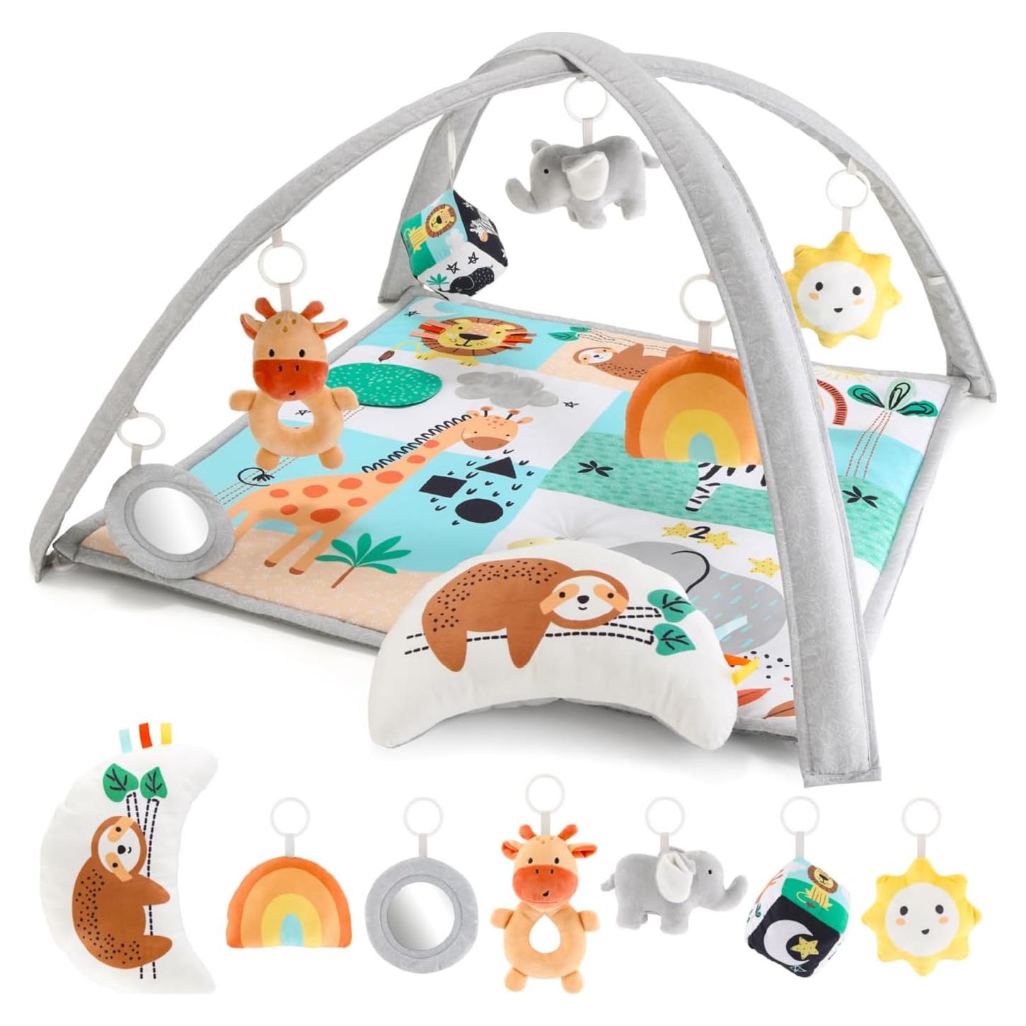 Gimnasio de Juego The Peanutshell 7 en 1 Safari Bebés