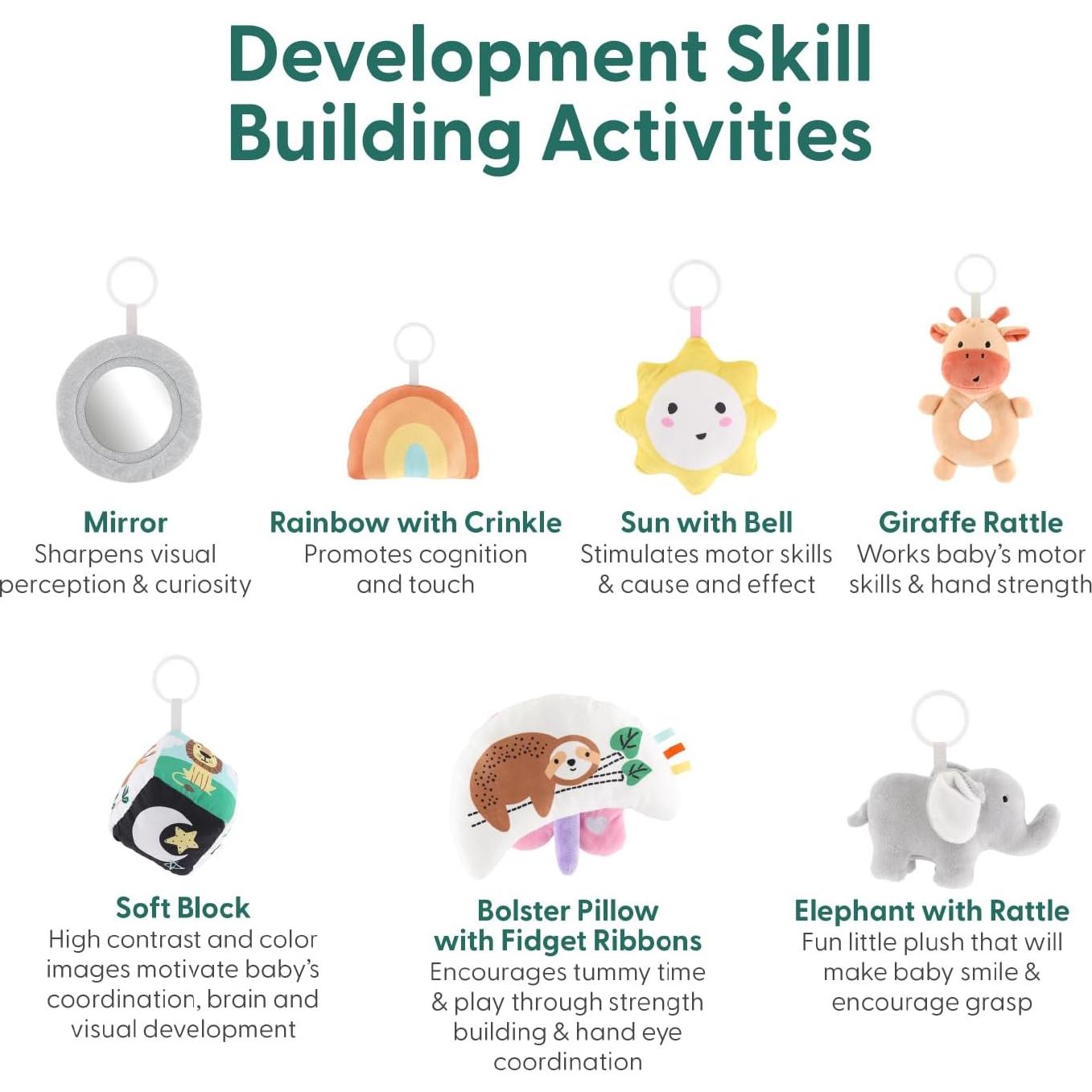 Gimnasio de Juego The Peanutshell 7 en 1 Safari Bebés