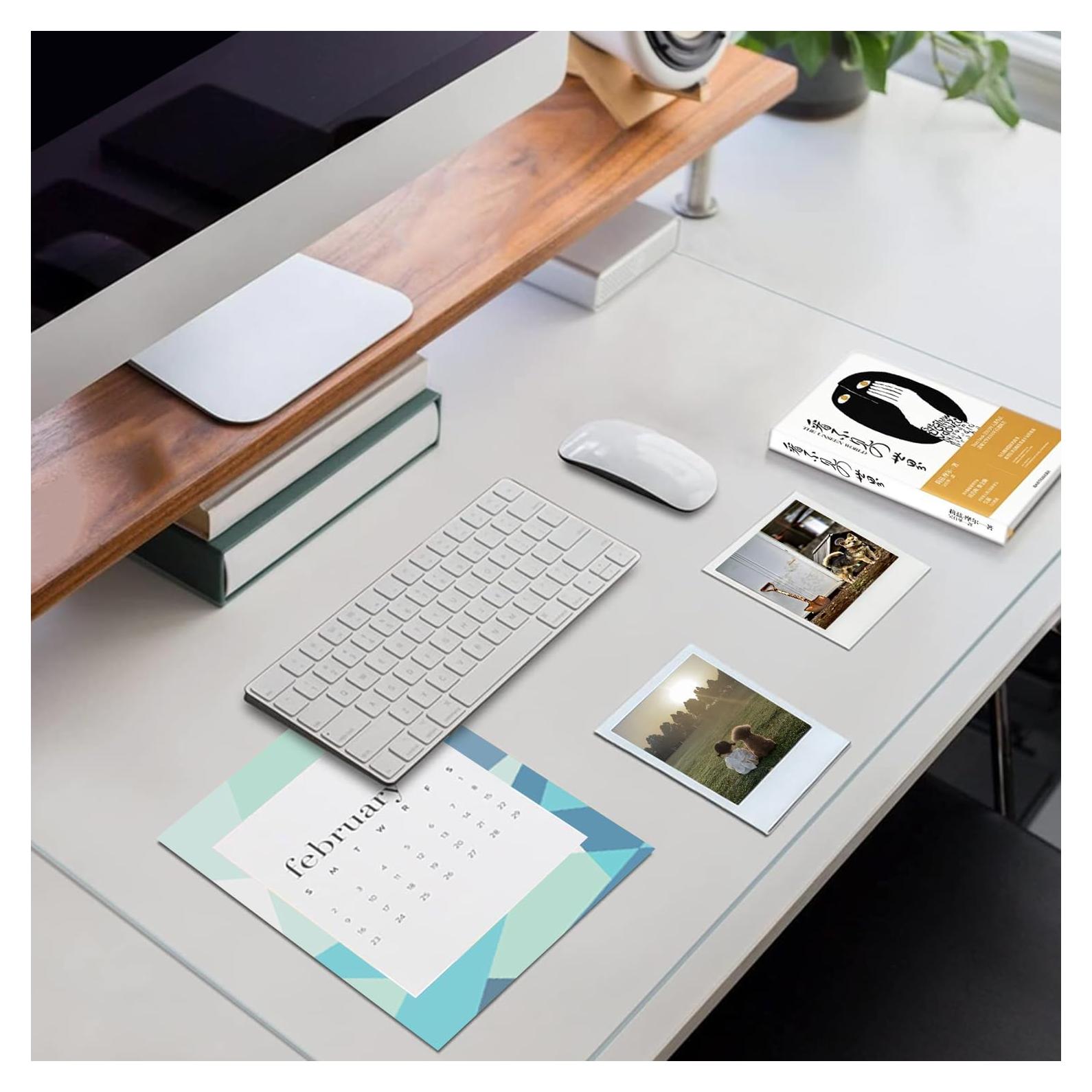 Alfombrilla de Escritorio Transparente Anstron 60x30 cm Antideslizante