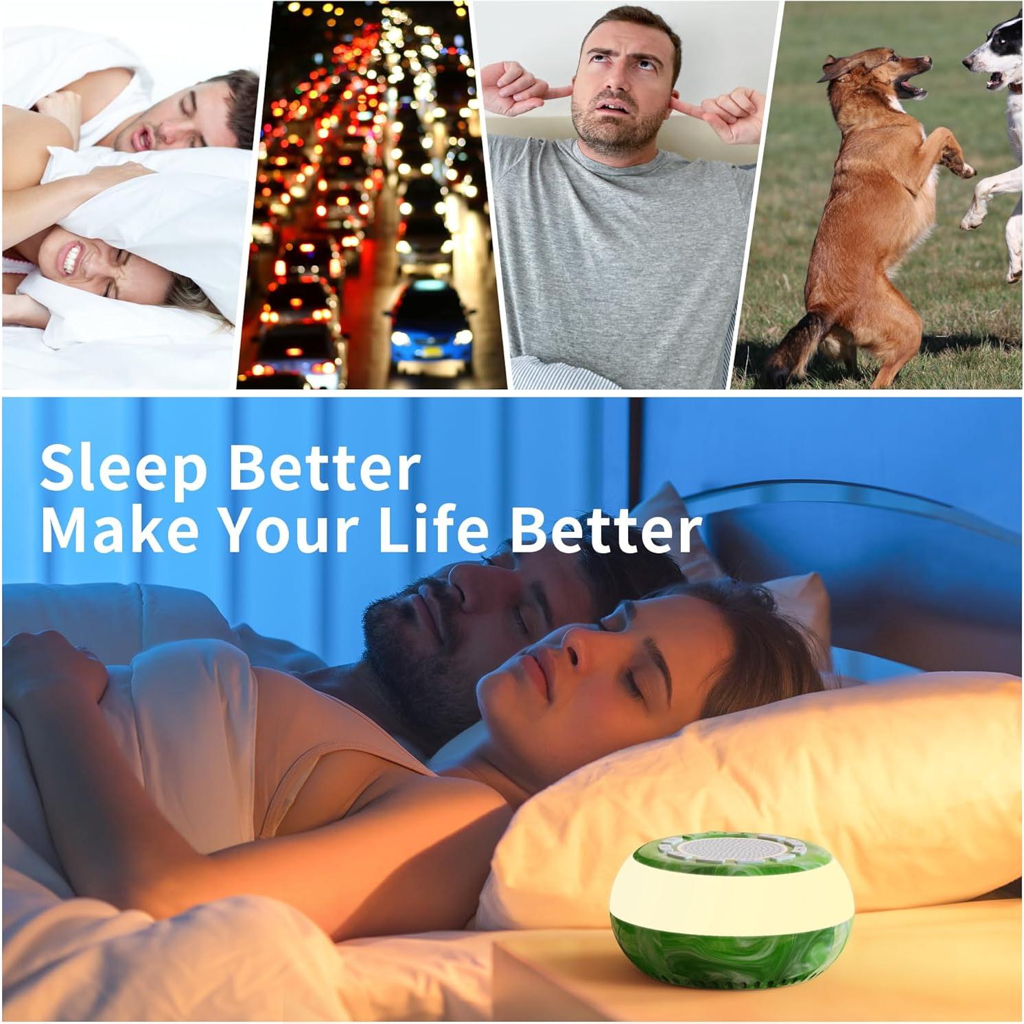 Máquina de Sonido TAMOP Ruido Blanco Portátil 30 Sonidos