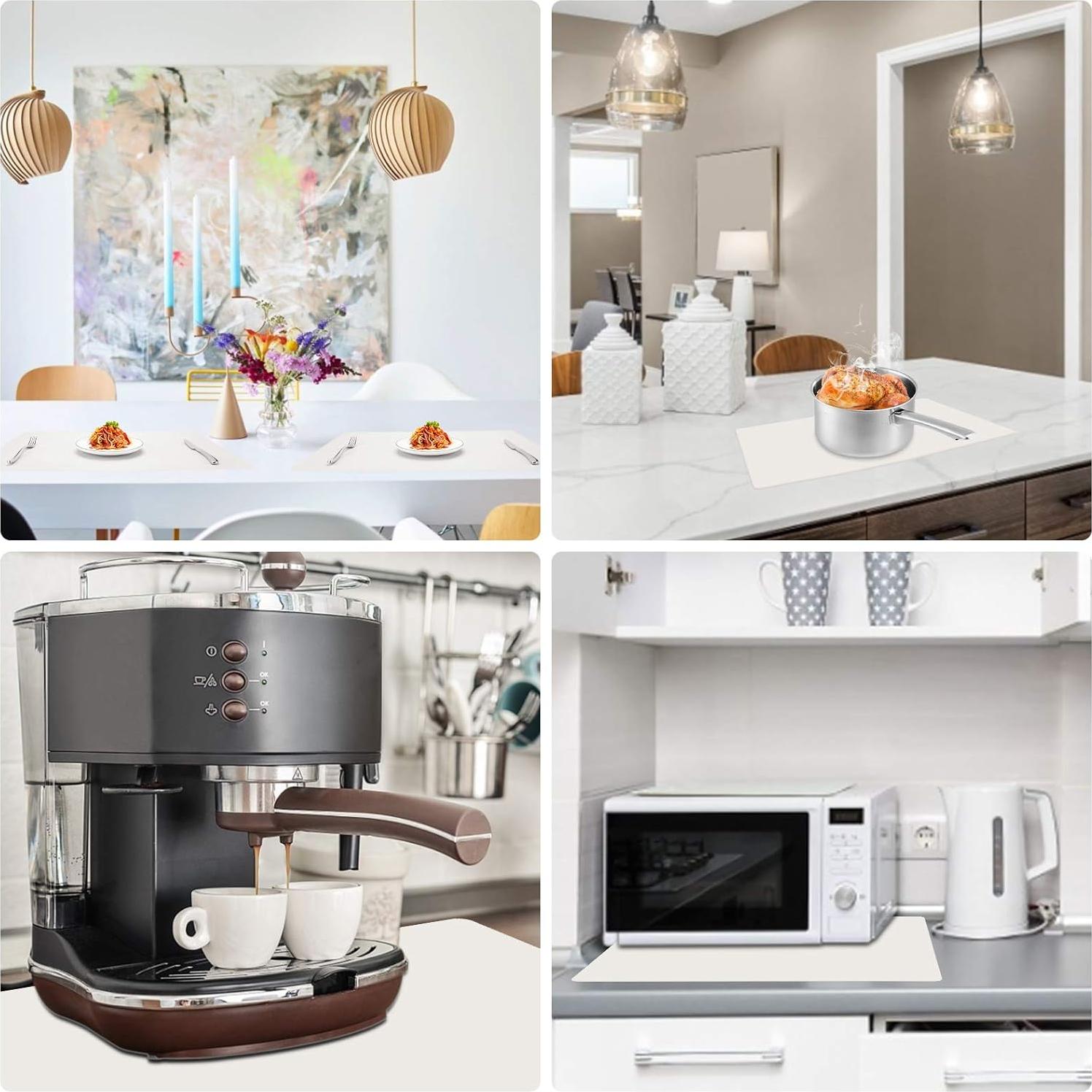 Tapete de Silicona Gartful Antideslizante 63.5x43.2cm Beige