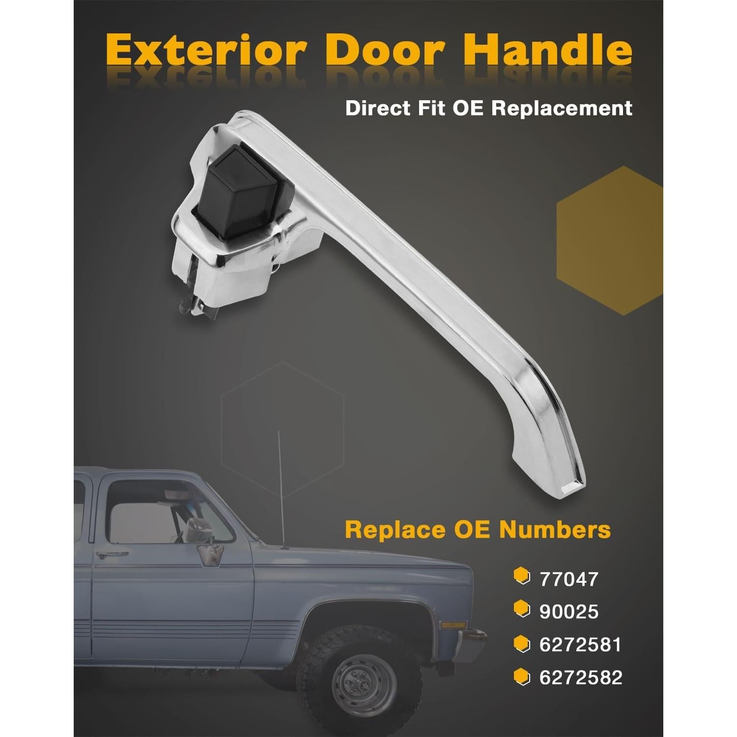 Mangos de Puerta Exterior Gledewen para Chevy y GMC 73-91