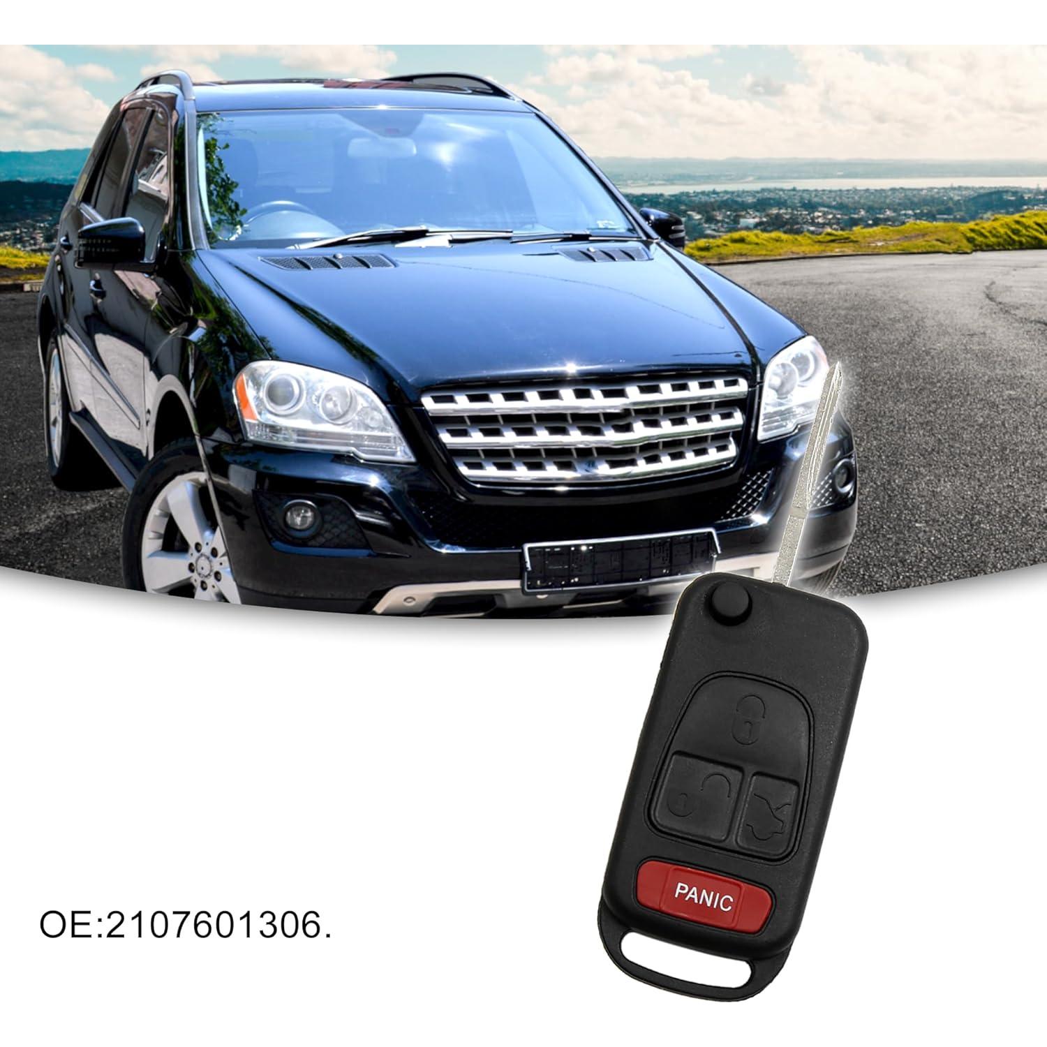 Funda de Llave ACROPIX para Mercedes-Benz ML320 4 Botones