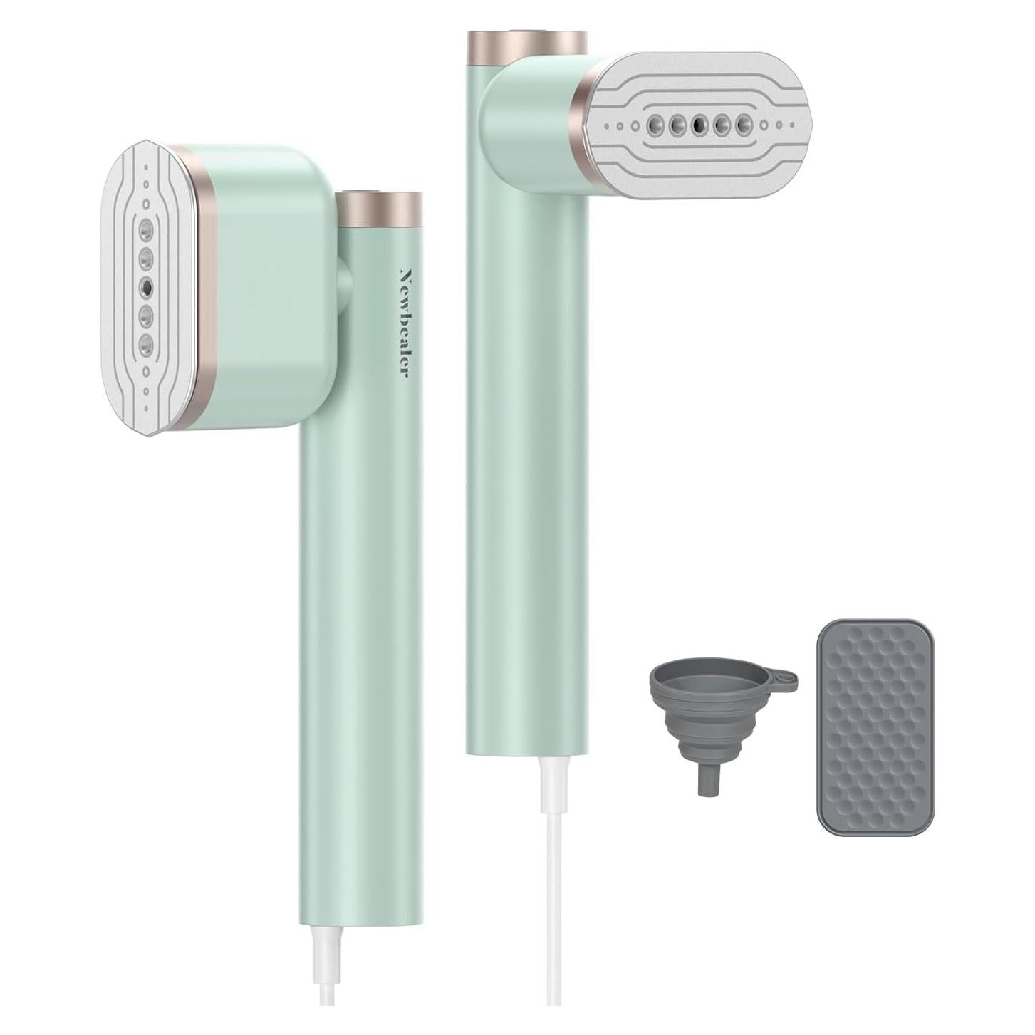 Vaporizador de Ropa Newbealer 1200W 2 en 1 Verde 150°C