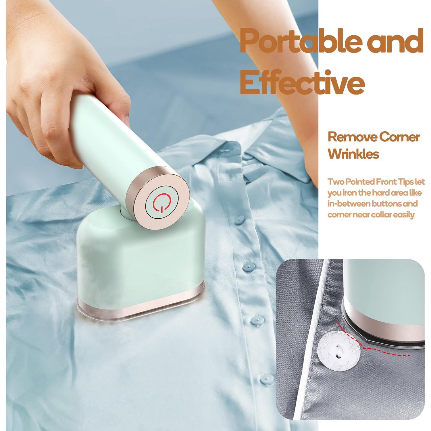 Vaporizador de Ropa Newbealer 1200W 2 en 1 Verde 150°C