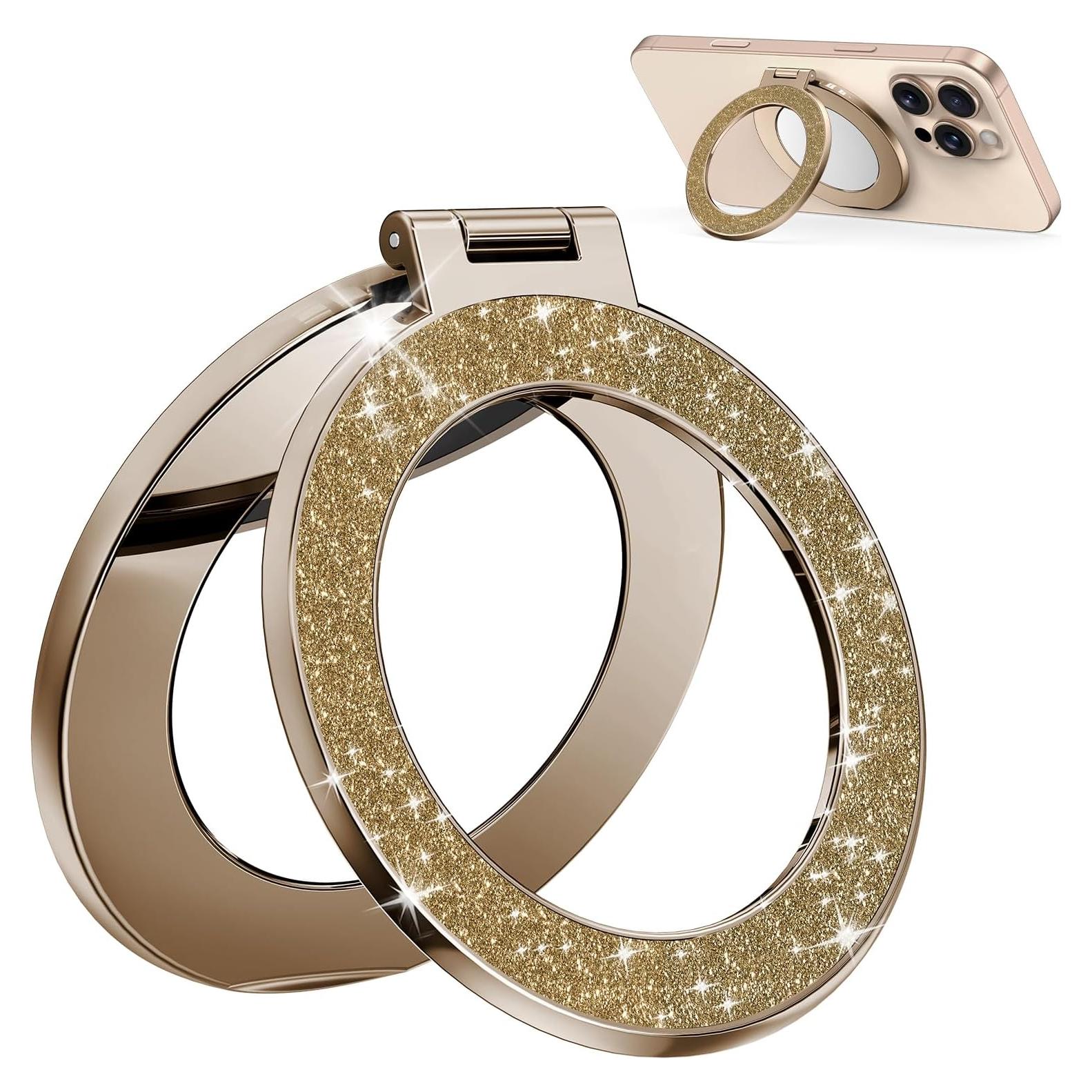 Soporte de Anillo Magnético Meifigno con Espejo para iPhone