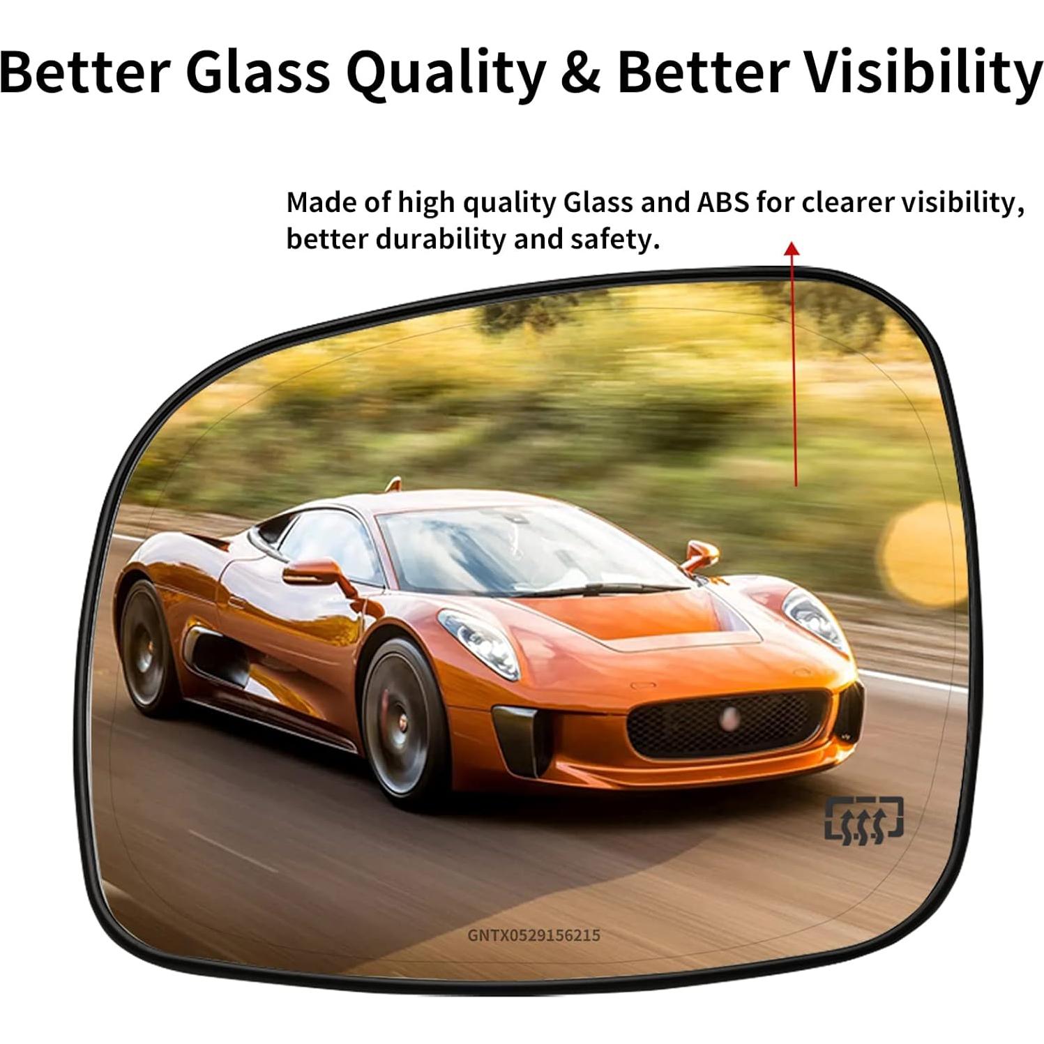 Espejo Lateral Izquierdo LOIYLLEN con Calefacción para Chrysler