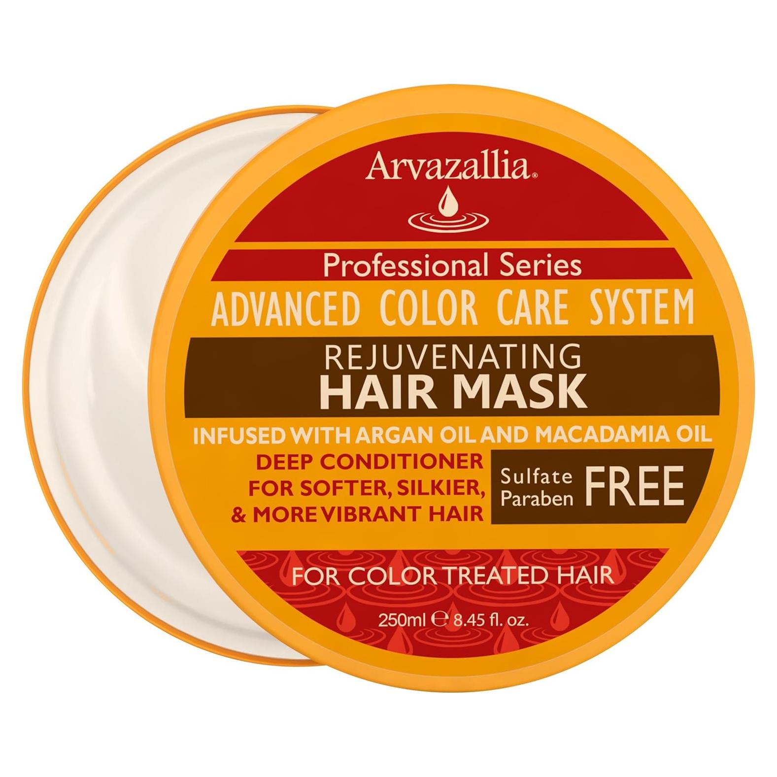 Máscara Rejuvenecedora Arvazallia 250 ml - Acondicionador Profundo