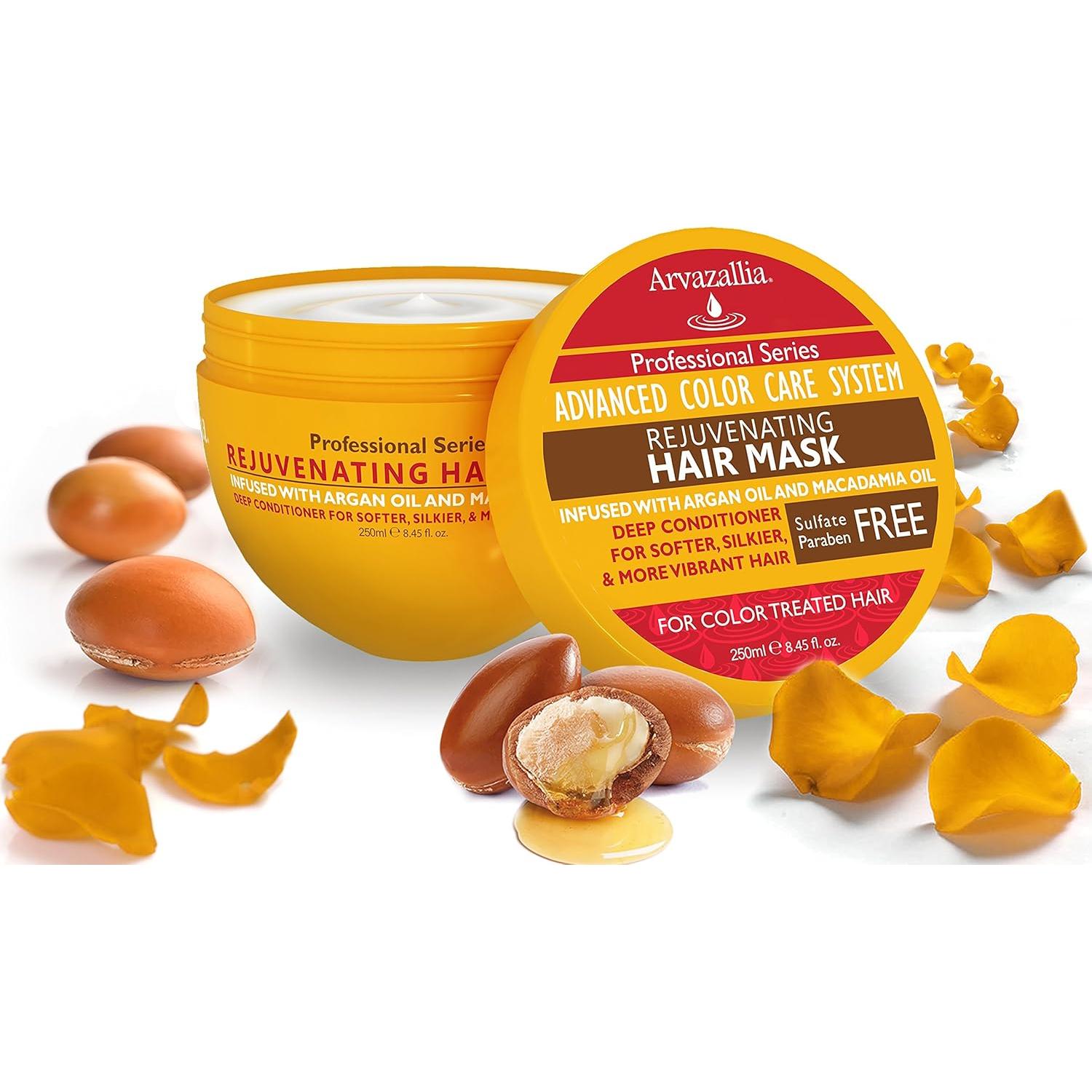 Máscara Rejuvenecedora Arvazallia 250 ml - Acondicionador Profundo