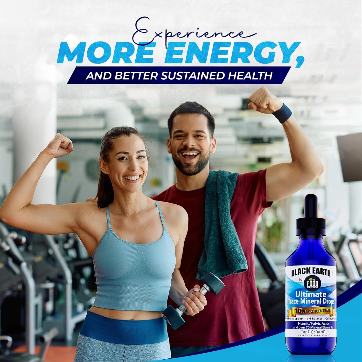 Minerales Traza Tierra Negra Ultima 10x Fuerza 29.57 ml Vegano