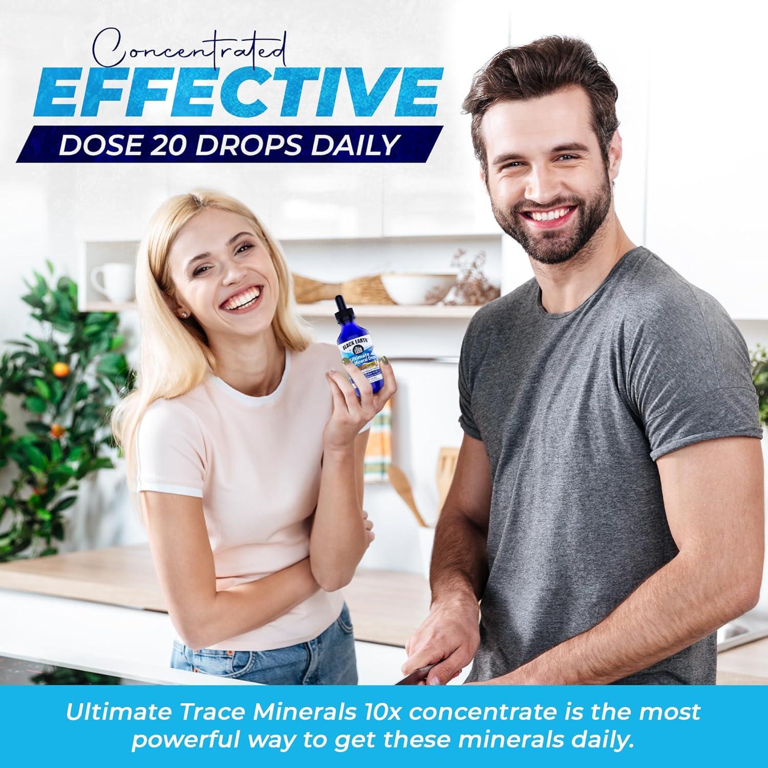 Minerales Traza Tierra Negra Ultima 10x Fuerza 29.57 ml Vegano