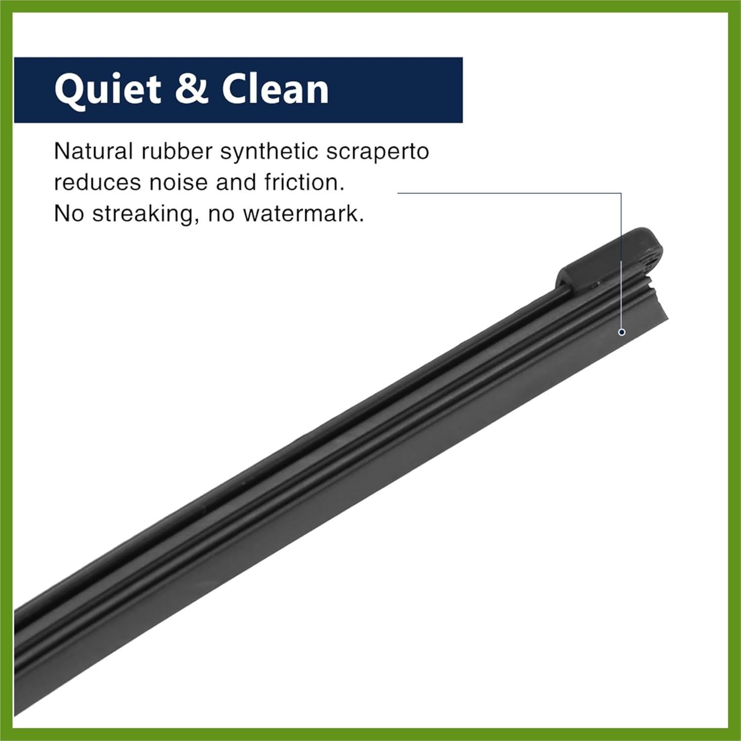 Juego de Limpiaparabrisas Trasero HOPESPANNER 335mm VW Jetta