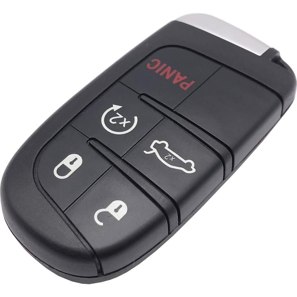 Funda de llave Dodge Jeep Chrysler modelo DO negra