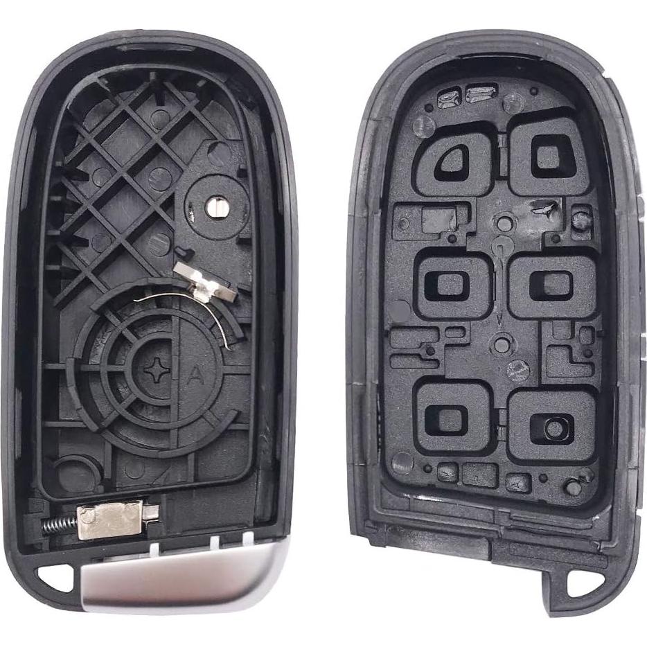 Funda de llave Dodge Jeep Chrysler modelo DO negra