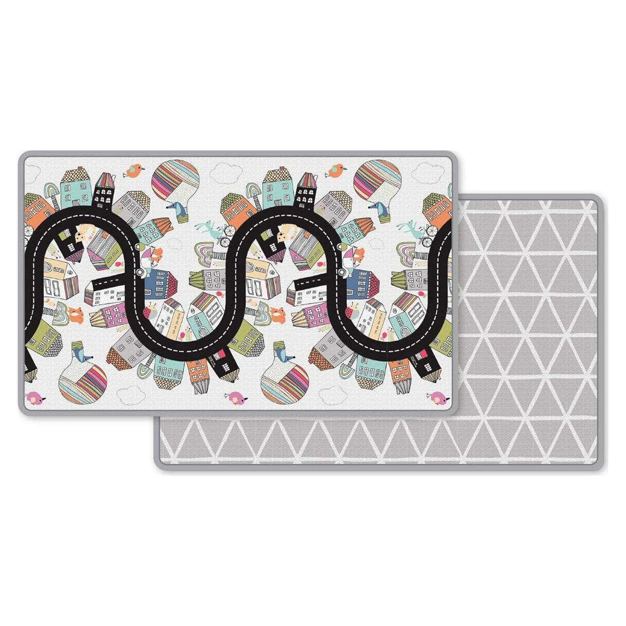 Tapete de Juego Reversible Skip Hop 218x132 cm Pueblo Vibrante