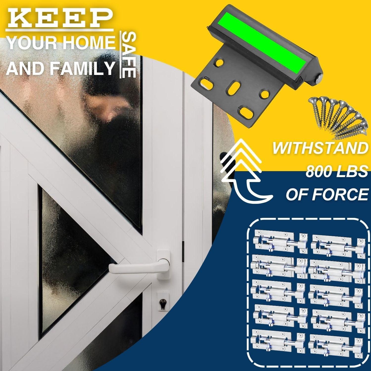 Cerradura de Seguridad Byssens para Puertas Inversas 7.62 cm