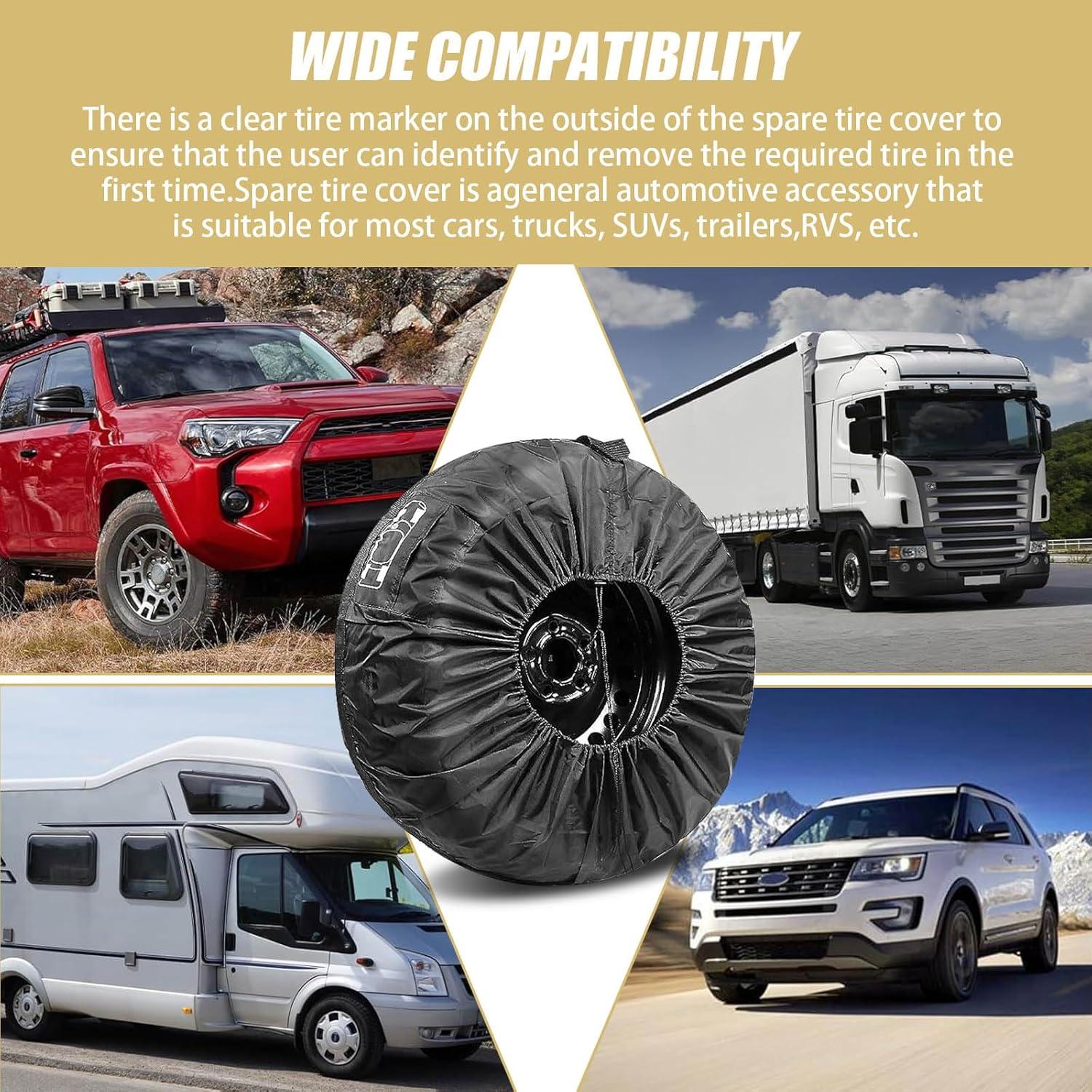 Protector de Neumáticos waswale S 66 cm Tela Oxford