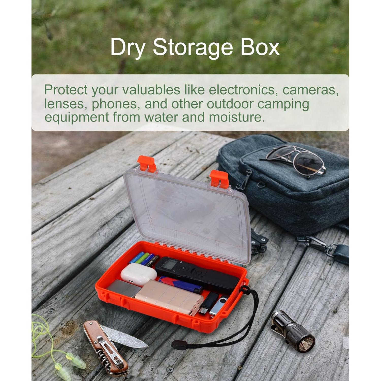 Caja Secadora Impermeable Uxwuy 8010 Naranja 23.9x16.5cm