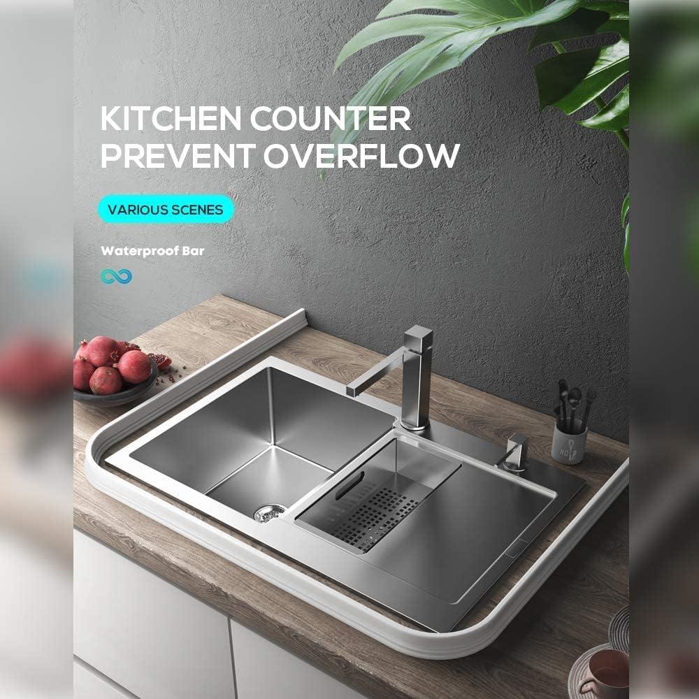 Umbral de Ducha Colapsable Gribouillage 5ft Transparente