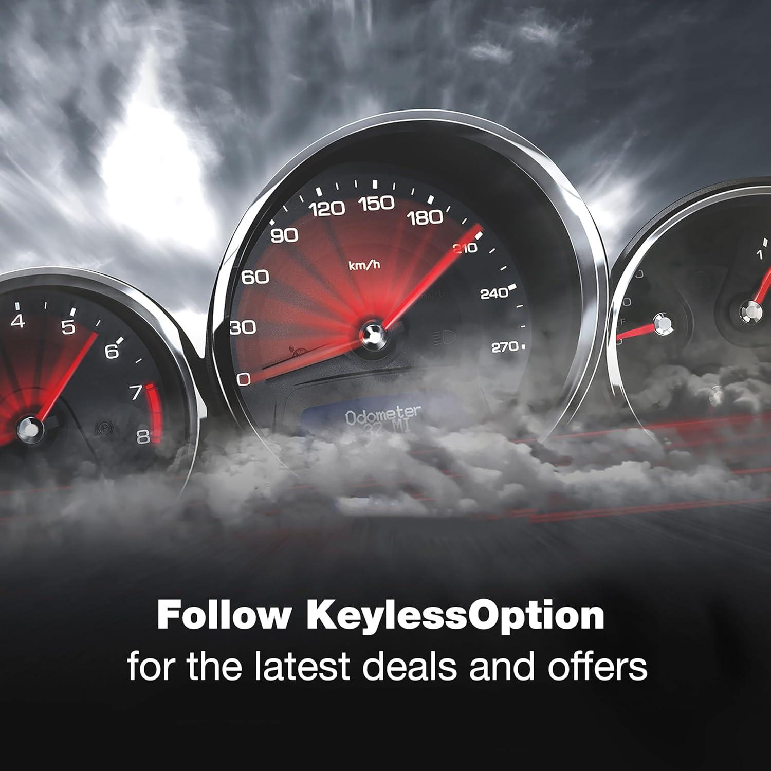 Llavero Remoto KeylessOption 4 Botones para GMC y Chevrolet