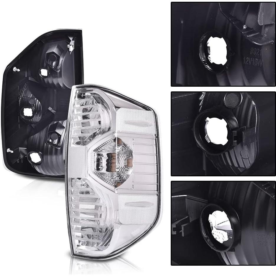 Luces Traseras G-PLUS para Toyota Tundra 2014-2021 Lente Clara
