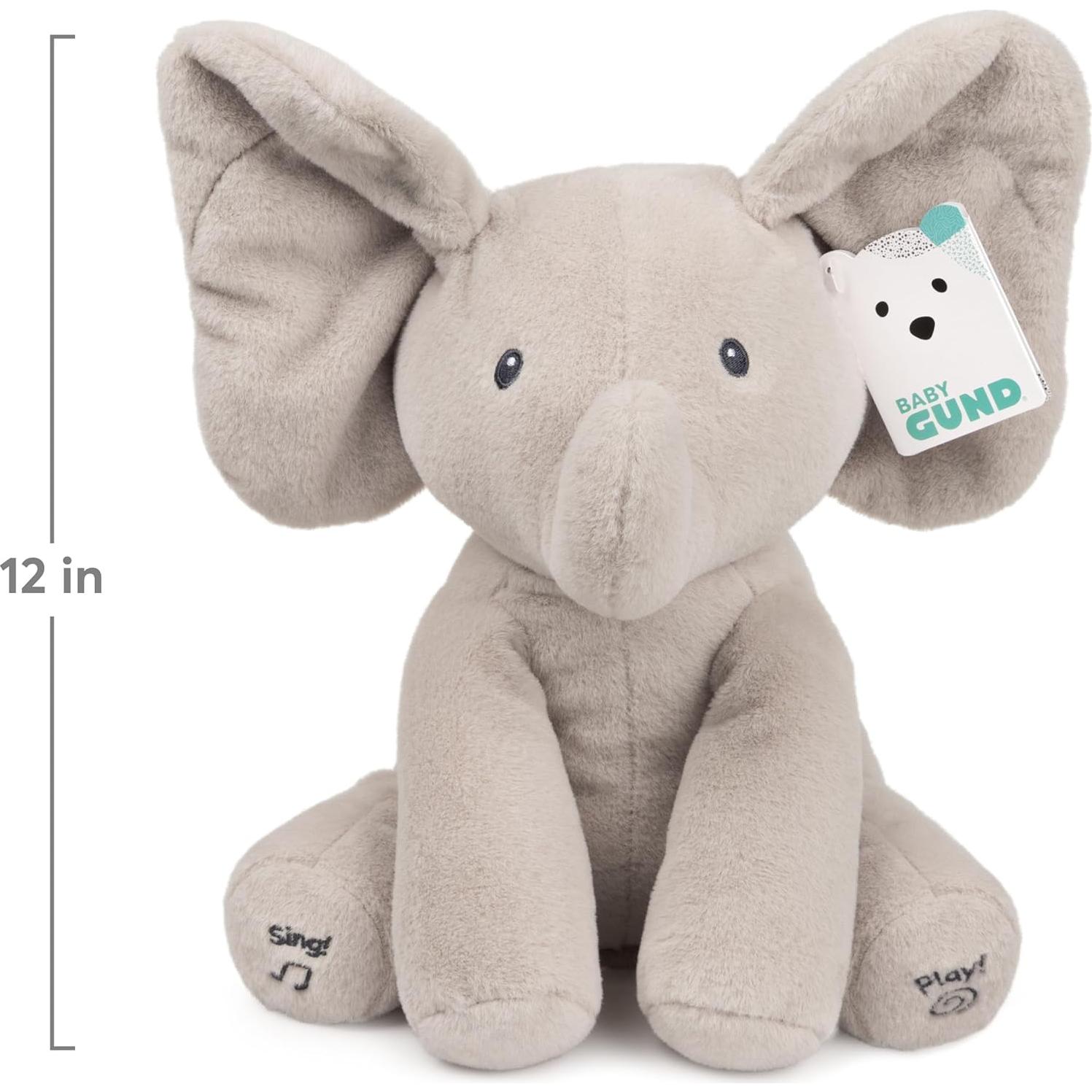 Elefante Flappy Animado Baby GUND 30 cm Juguete para Bebés