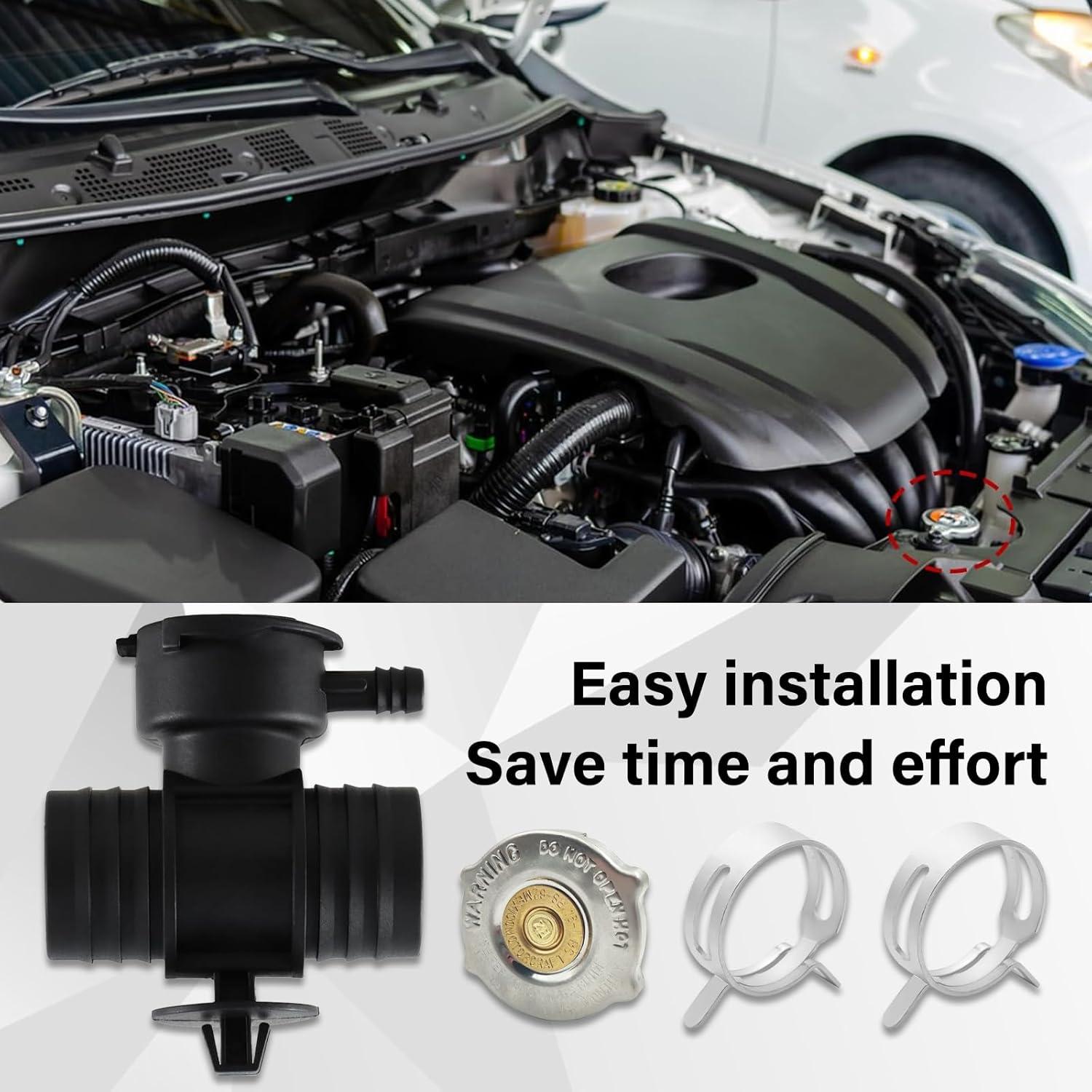 Cuello de Llenado de Refrigerante TESHITVLOG para Chrysler/Dodge/Jeep