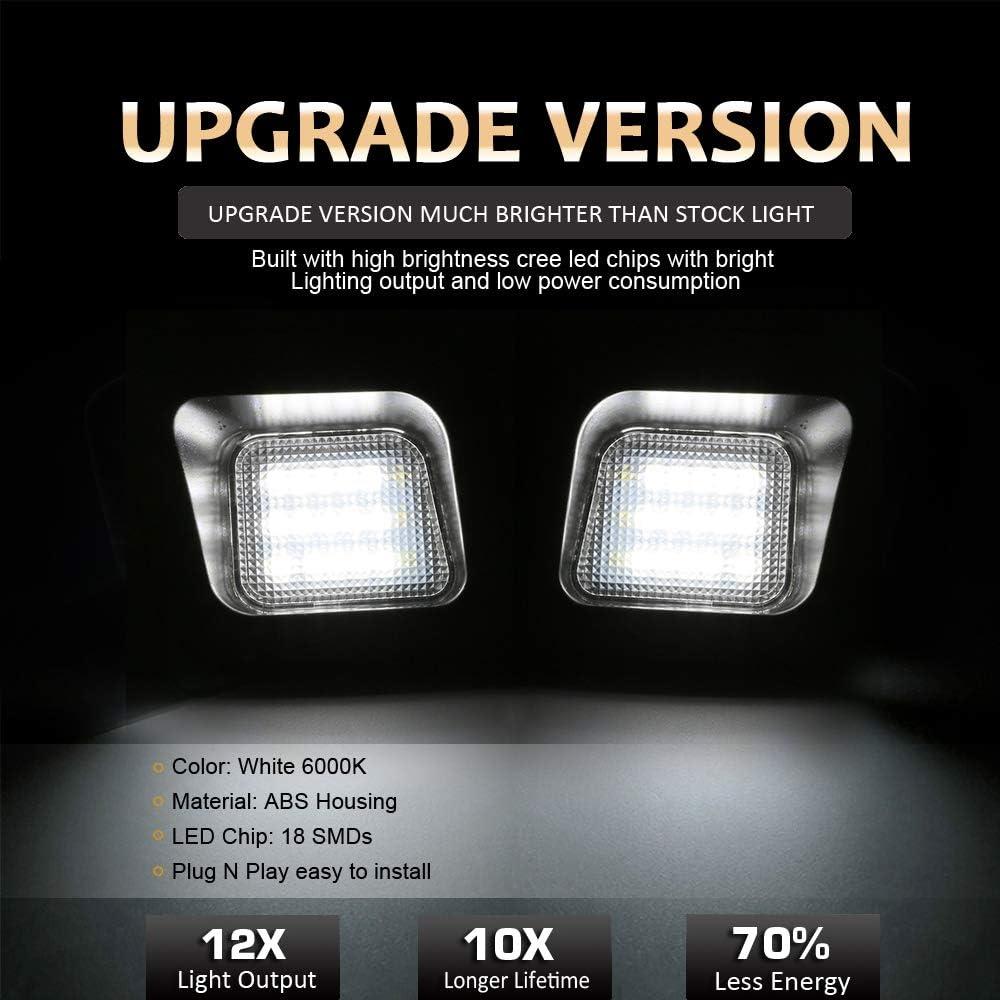 Luces LED D-Lumina para Placa de Licencia Dodge Ram 2003-2018