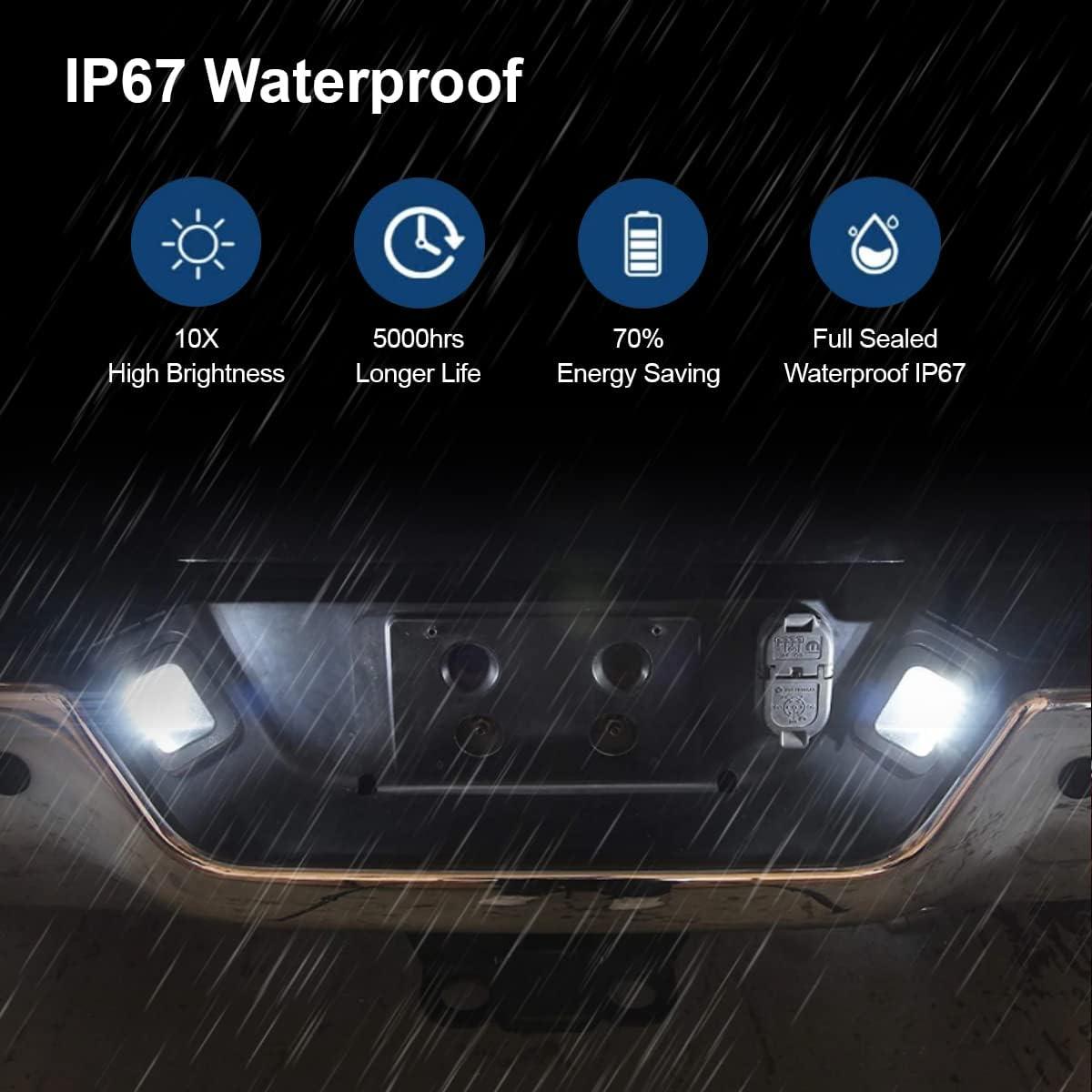 Luces LED D-Lumina para Placa de Licencia Dodge Ram 2003-2018