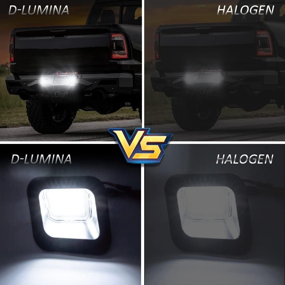 Luces LED D-Lumina para Placa de Licencia Dodge Ram 2003-2018