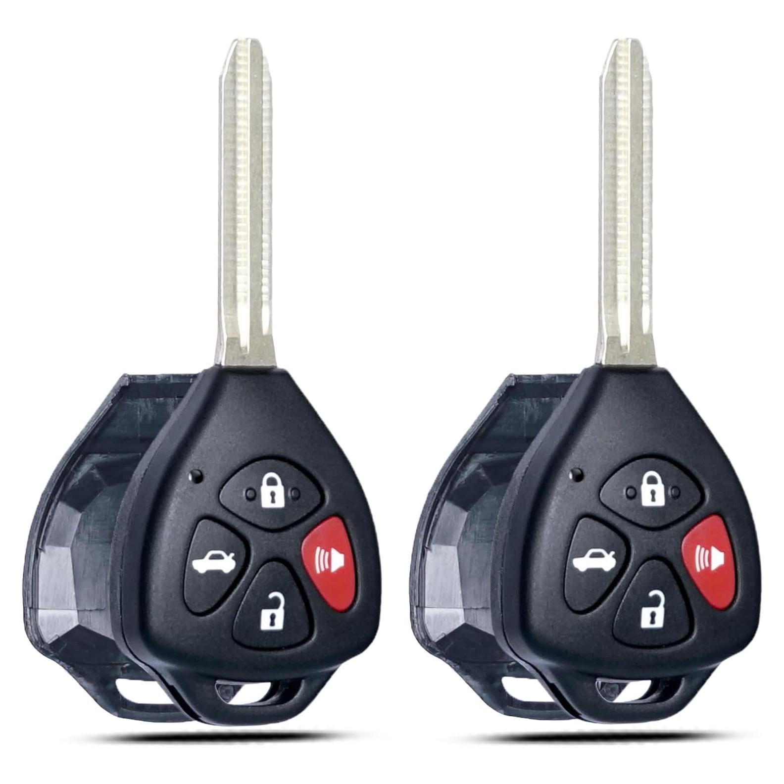 Funda de llave Toyota Camry Corolla 2006-2013 Juego de 2