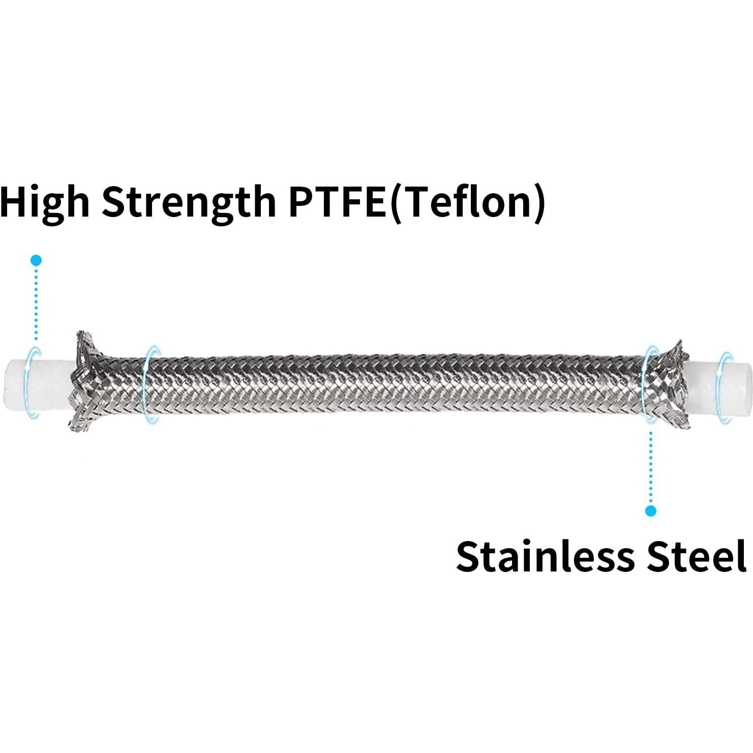 MuHize Mangueras Enfriador Transmisión 177,8 cm 6AN GM Ford