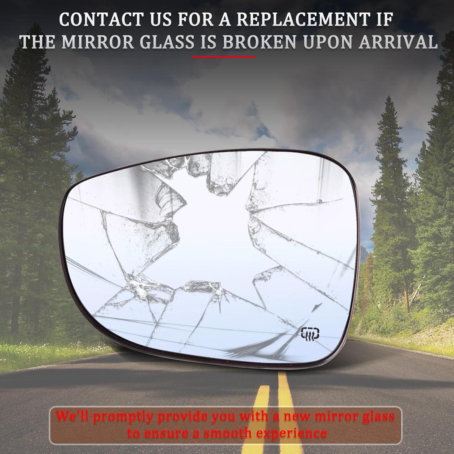 Espejo Lateral Izquierdo GrteRokky Calentado Chrysler 2017-2024