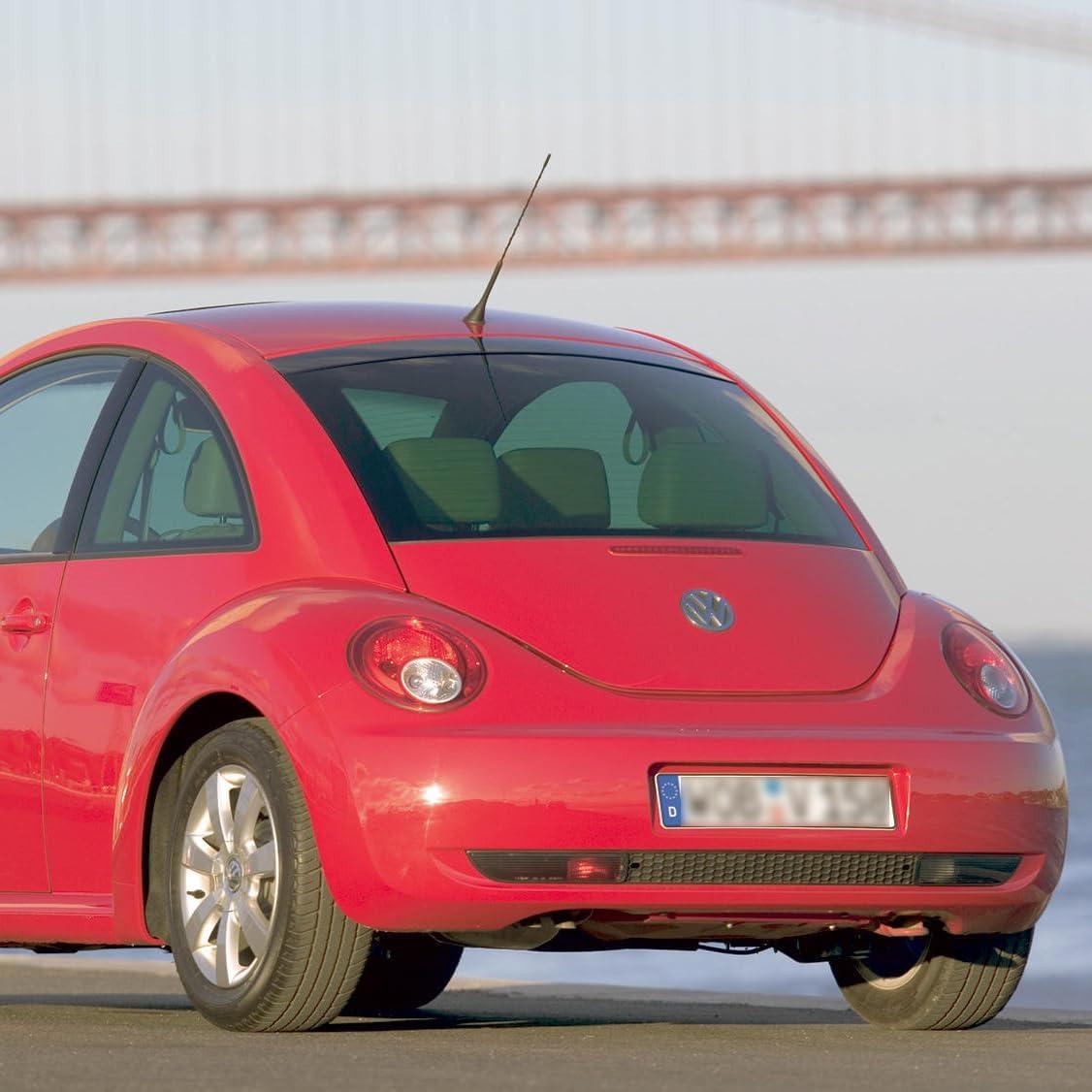 16 Inch Flexible Rubber Antenna Replacement for Volkswagen Tiguan (2009-2011), New Beetle (1999-2010), Jetta (2000-2010), Black