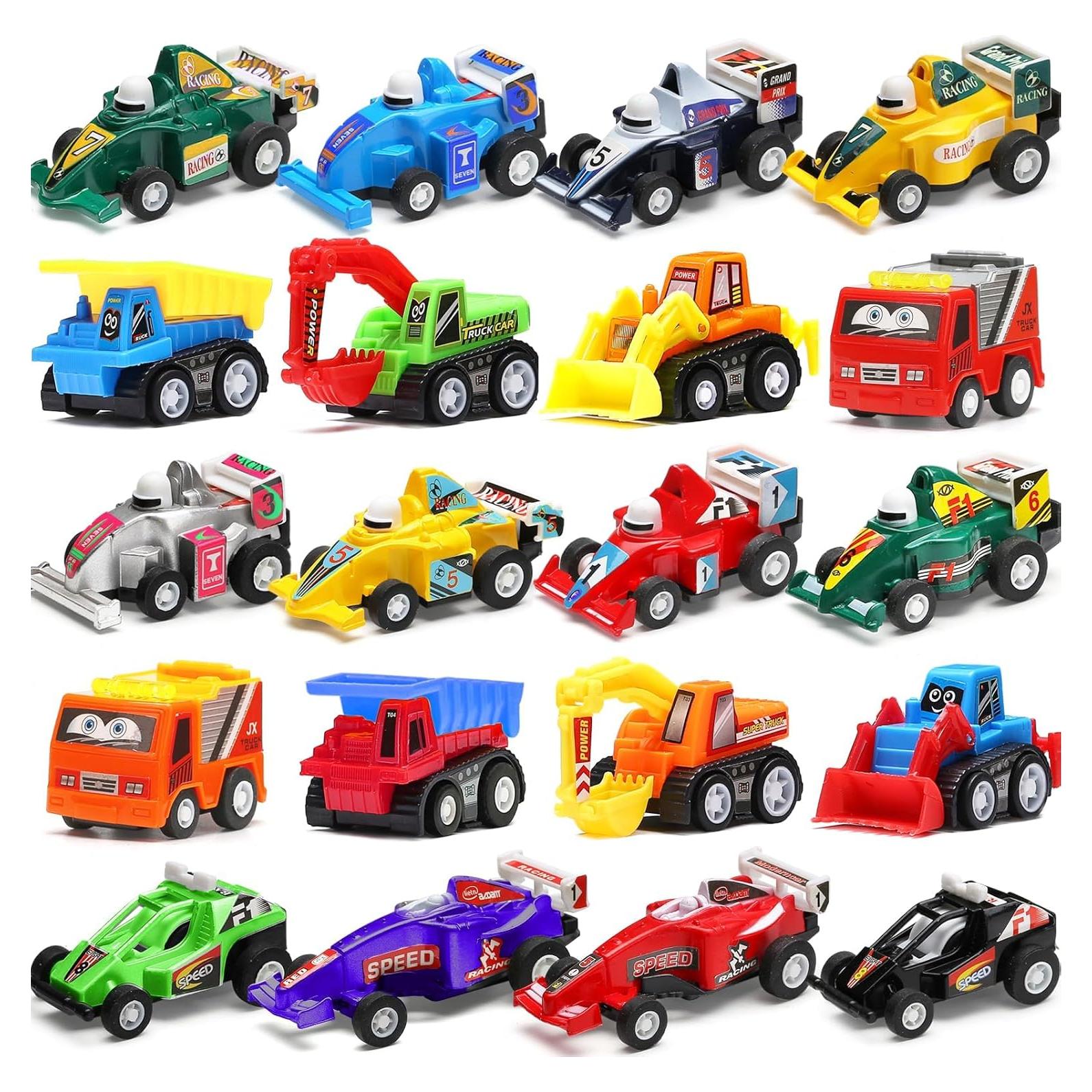 Kit de Juguetes de Coche Retroceso 20 Piezas Funcorn Toys