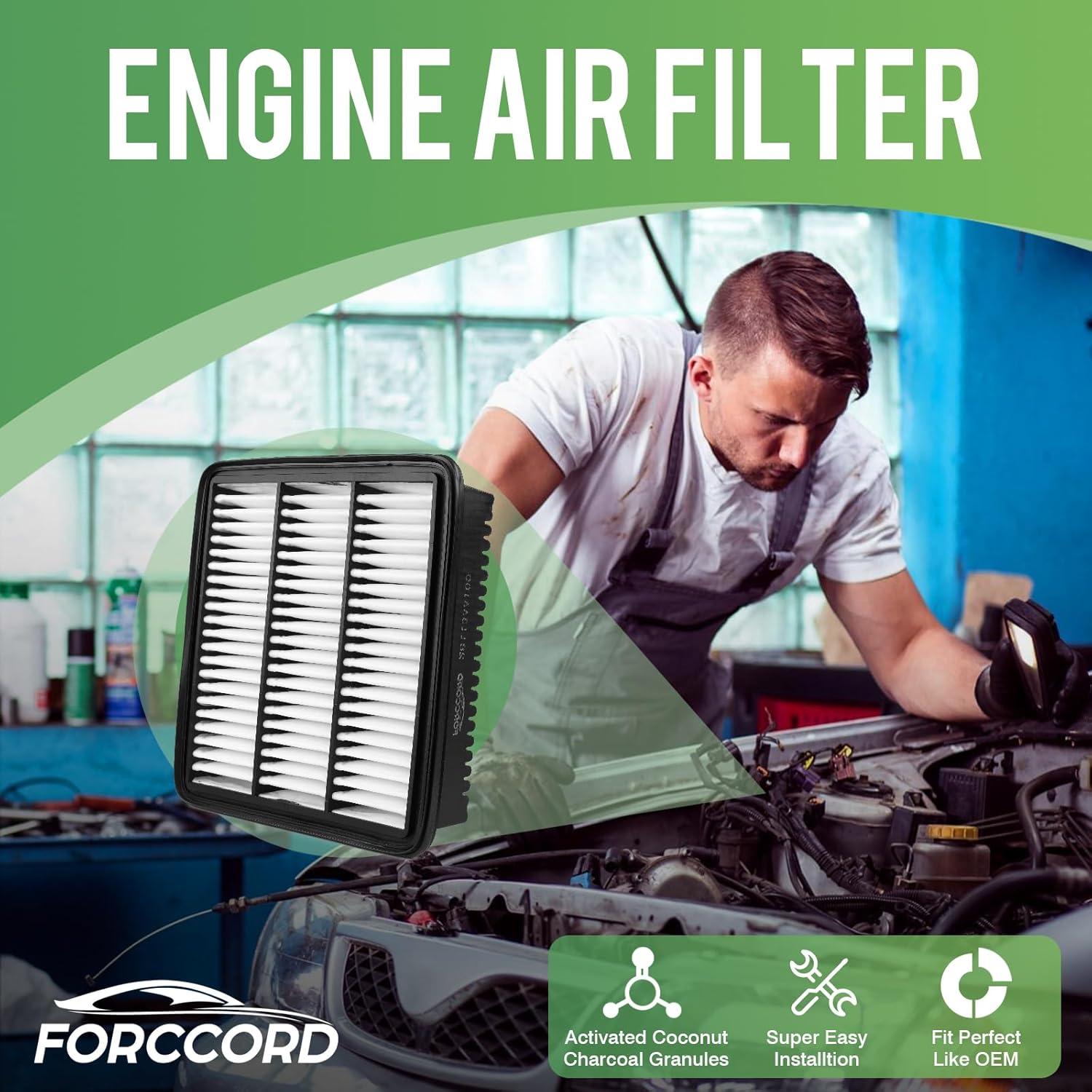 Filtro de aire Forccord 28113AA100 para Hyundai Elantra 2021-2025