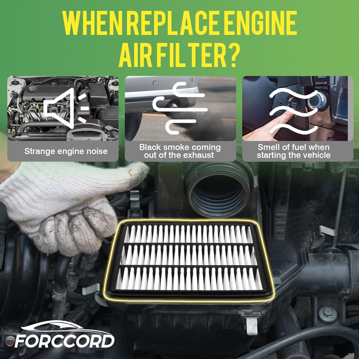 Filtro de aire Forccord 28113AA100 para Hyundai Elantra 2021-2025